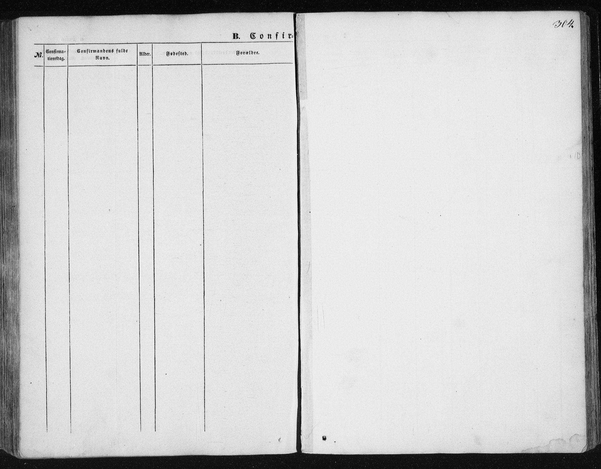 Ministerialprotokoller, klokkerbøker og fødselsregistre - Sør-Trøndelag, AV/SAT-A-1456/681/L0931: Parish register (official) no. 681A09, 1845-1859, p. 304