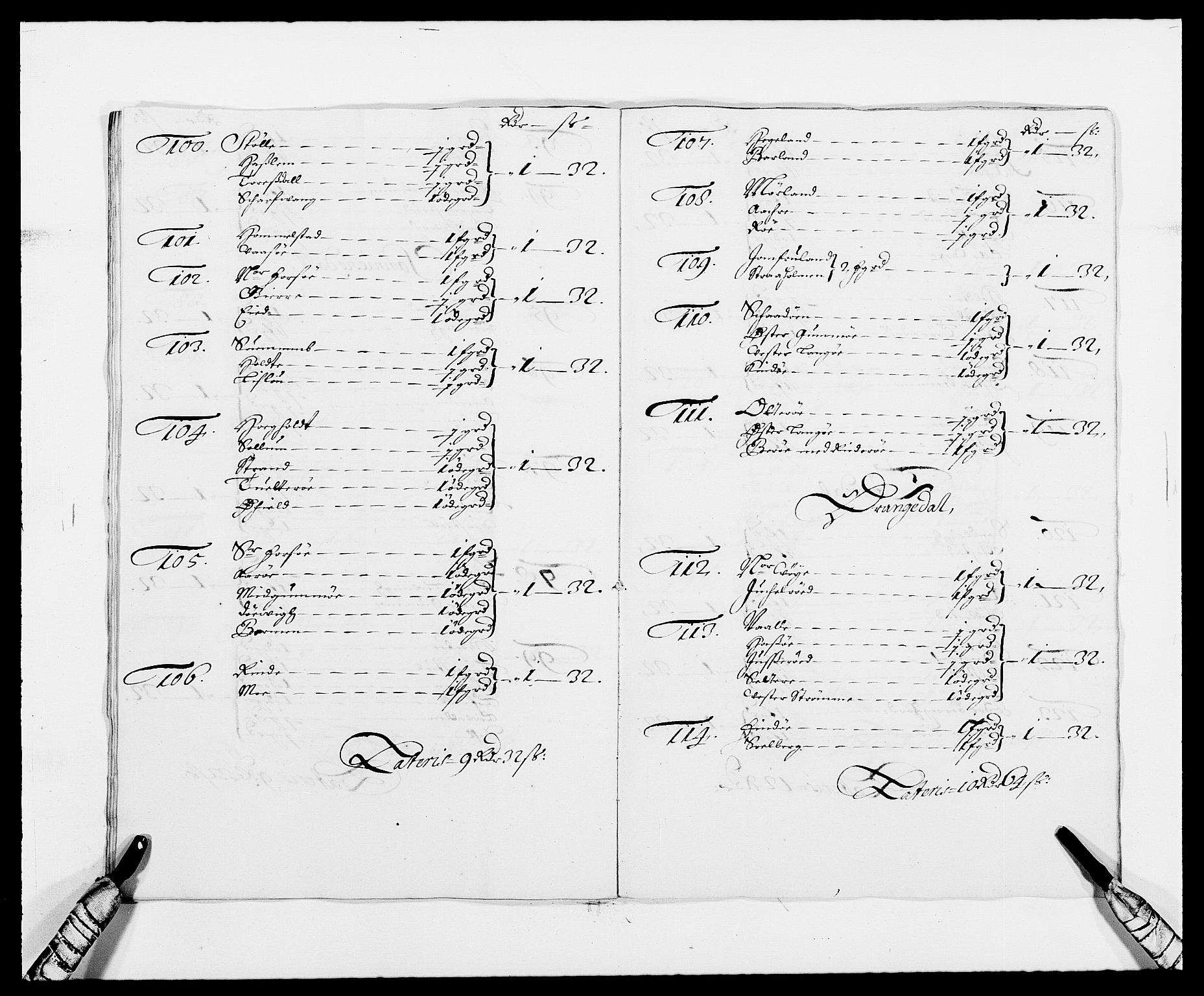 Rentekammeret inntil 1814, Reviderte regnskaper, Fogderegnskap, AV/RA-EA-4092/R34/L2048: Fogderegnskap Bamble, 1685-1687, p. 124