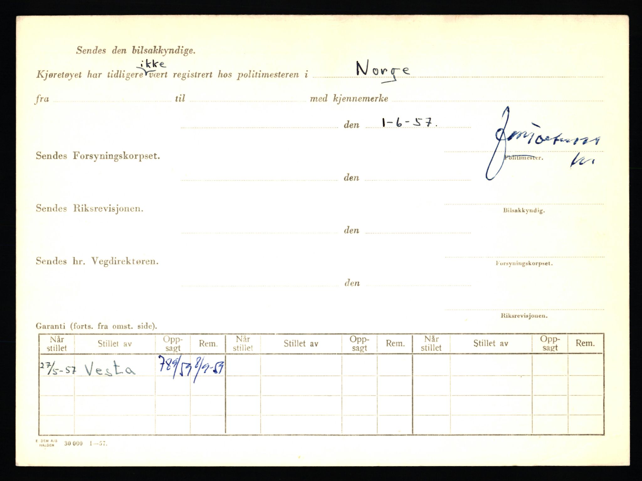 Stavanger trafikkstasjon, AV/SAST-A-101942/0/F/L0013: L-4700 - L-5079, 1930-1971, p. 54