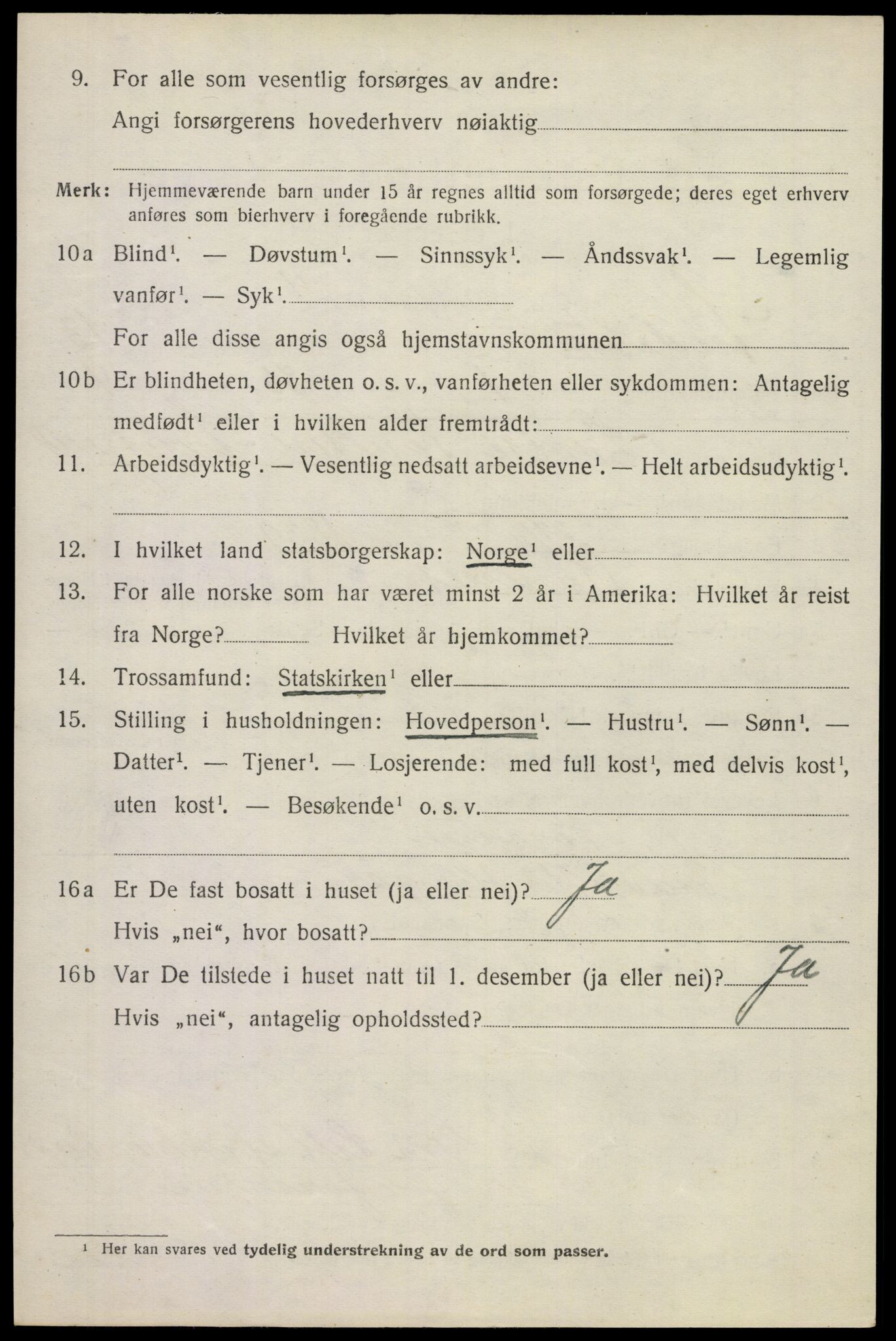 SAKO, 1920 census for Andebu, 1920, p. 4795