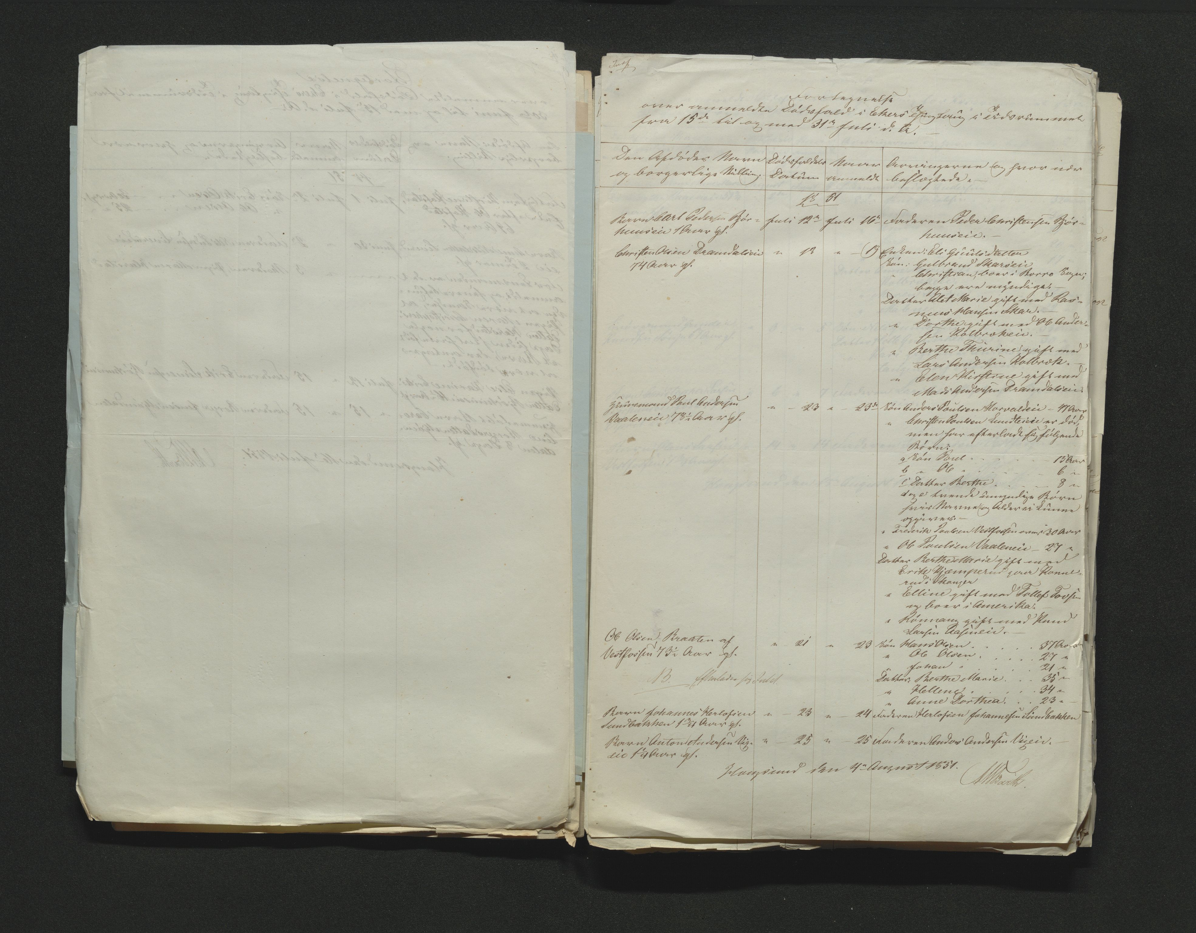 Eiker, Modum og Sigdal sorenskriveri, AV/SAKO-A-123/H/Ha/Hab/L0008: Dødsfallsmeldinger, 1850-1853