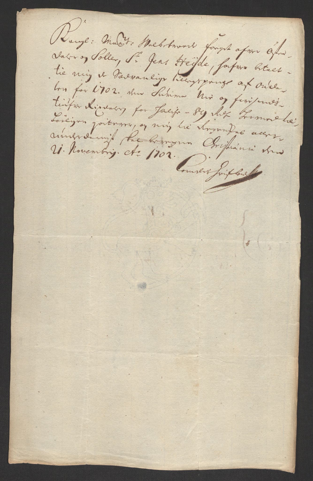 Rentekammeret inntil 1814, Reviderte regnskaper, Fogderegnskap, AV/RA-EA-4092/R13/L0840: Fogderegnskap Solør, Odal og Østerdal, 1702, p. 254