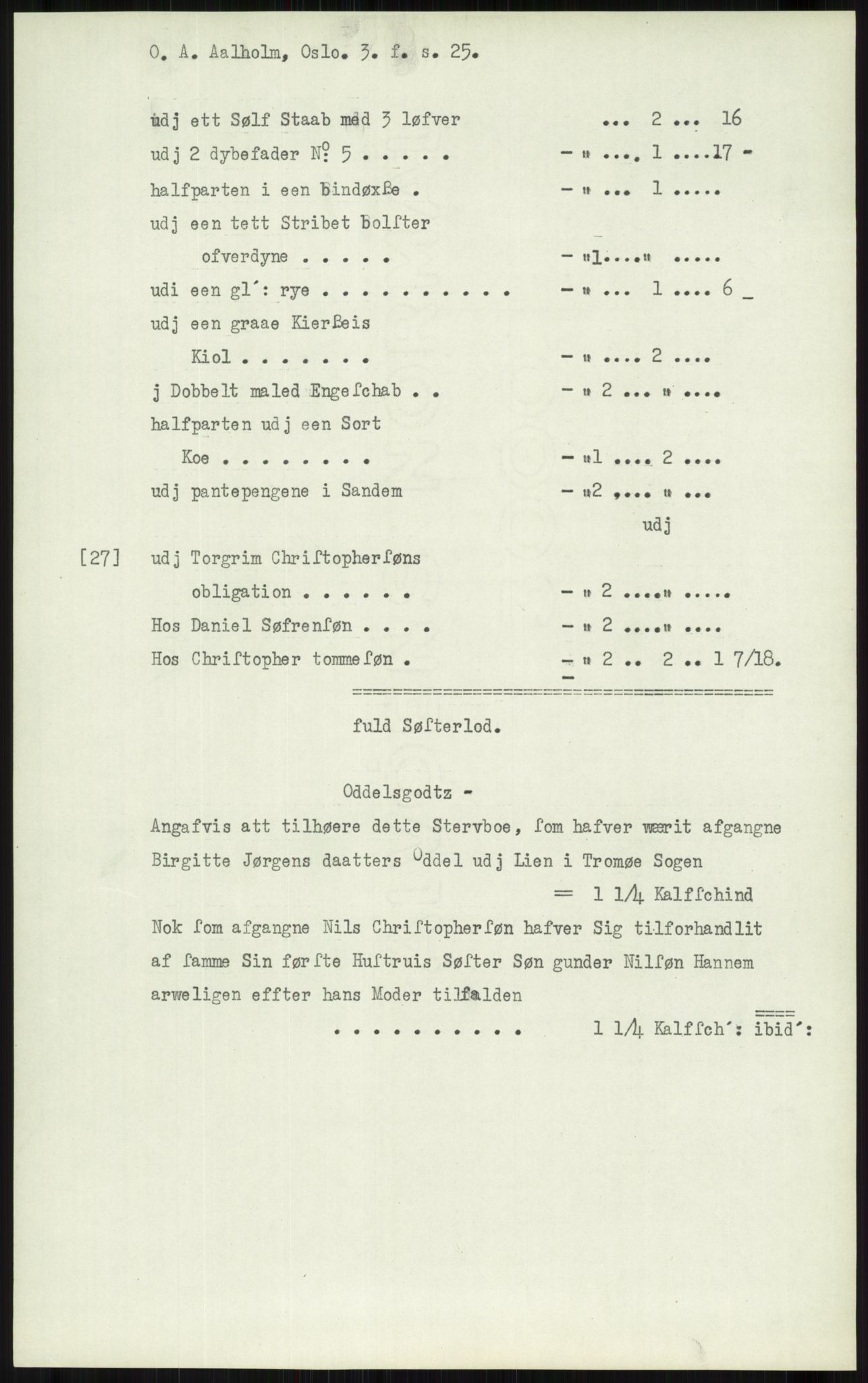 Samlinger til kildeutgivelse, Diplomavskriftsamlingen, AV/RA-EA-4053/H/Ha, p. 88