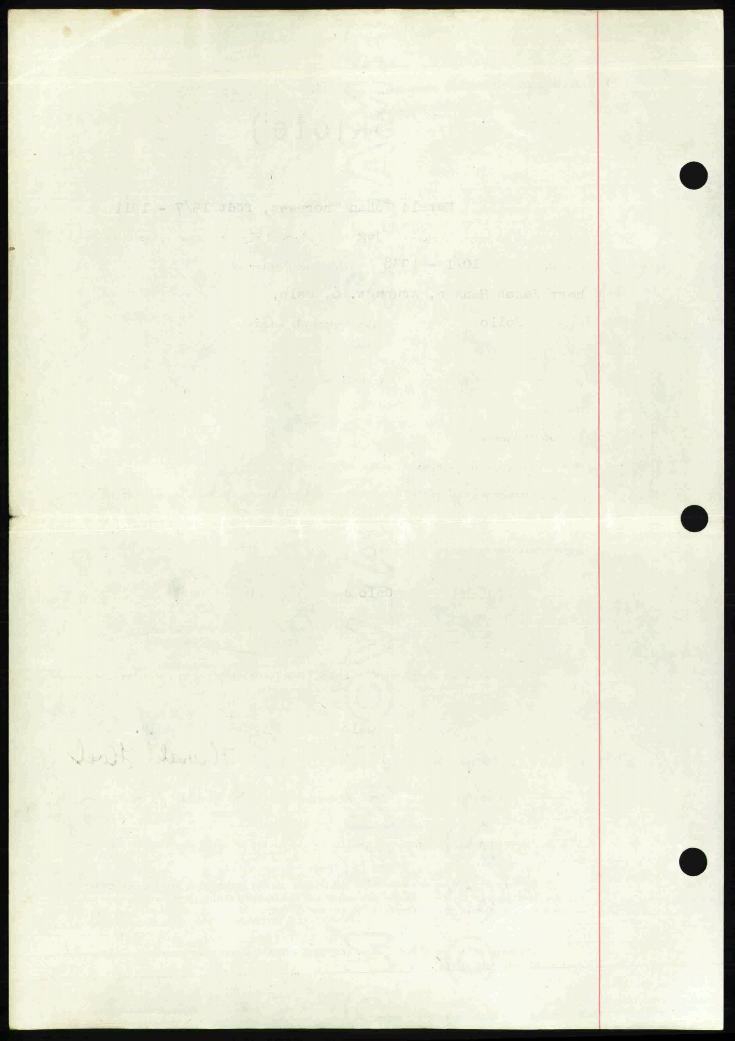 Follo sorenskriveri, SAO/A-10274/G/Ga/Gaa/L0085: Mortgage book no. I 85, 1948-1948, Diary no: : 3505/1948