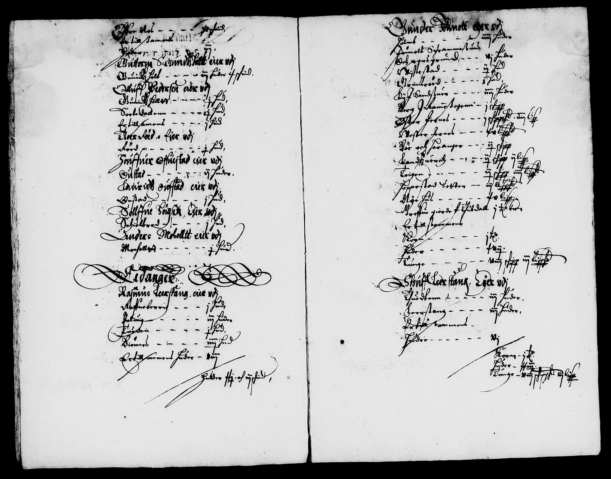 Rentekammeret inntil 1814, Reviderte regnskaper, Lensregnskaper, AV/RA-EA-5023/R/Rb/Rbp/L0031: Bratsberg len, 1644-1645