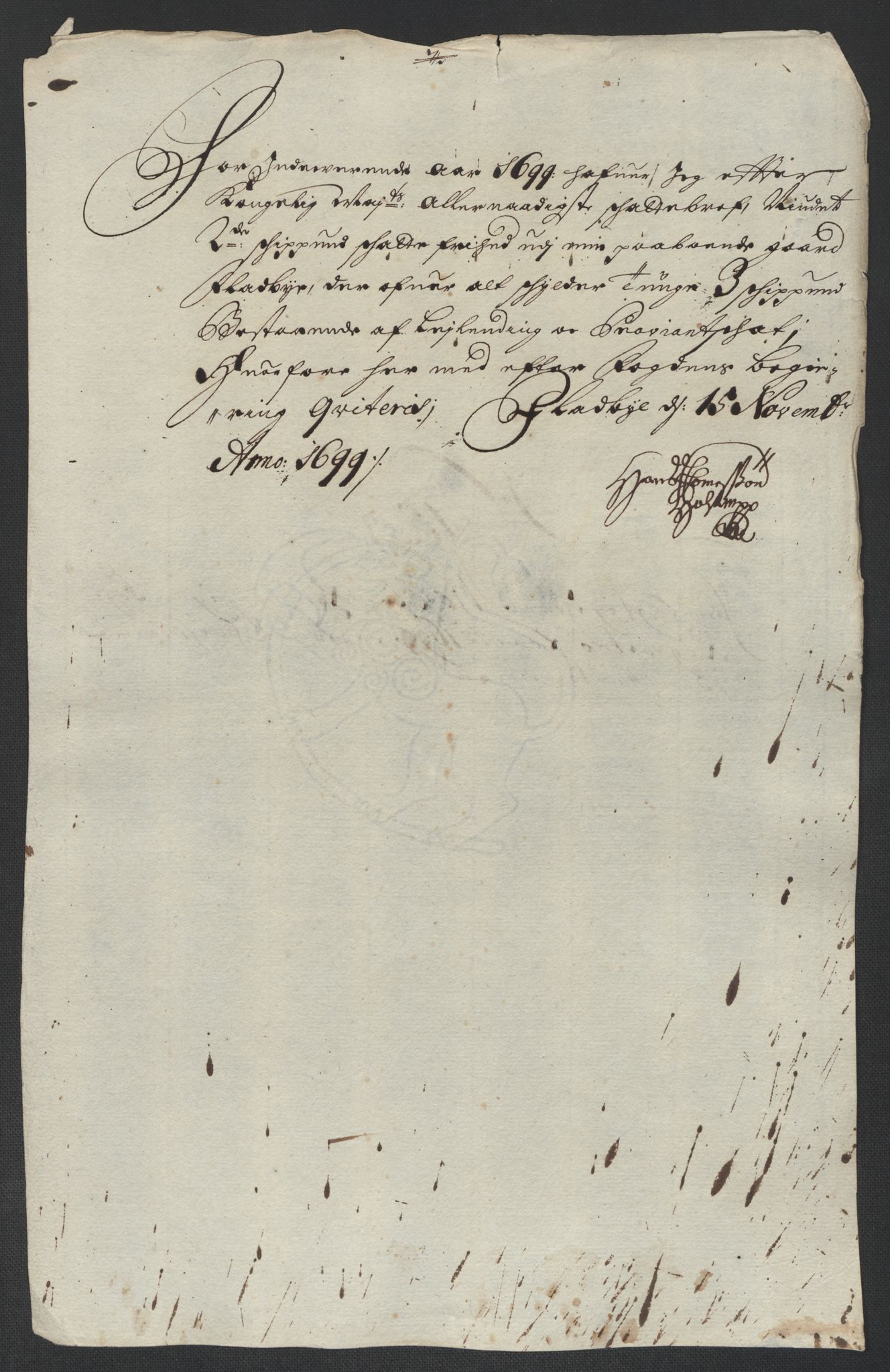 Rentekammeret inntil 1814, Reviderte regnskaper, Fogderegnskap, AV/RA-EA-4092/R12/L0711: Fogderegnskap Øvre Romerike, 1699, p. 298