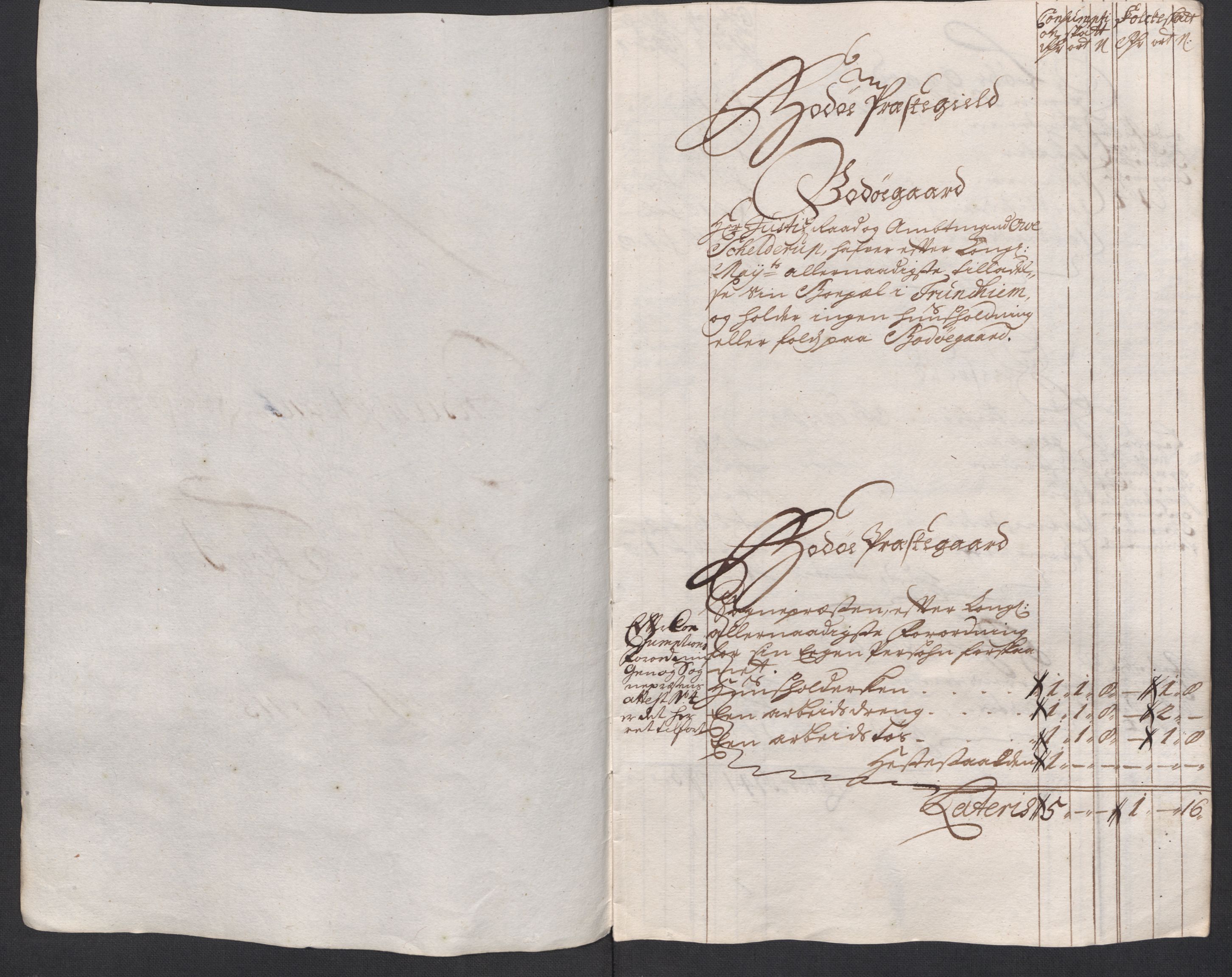Rentekammeret inntil 1814, Reviderte regnskaper, Fogderegnskap, RA/EA-4092/R66/L4585: Fogderegnskap Salten, 1715, p. 85