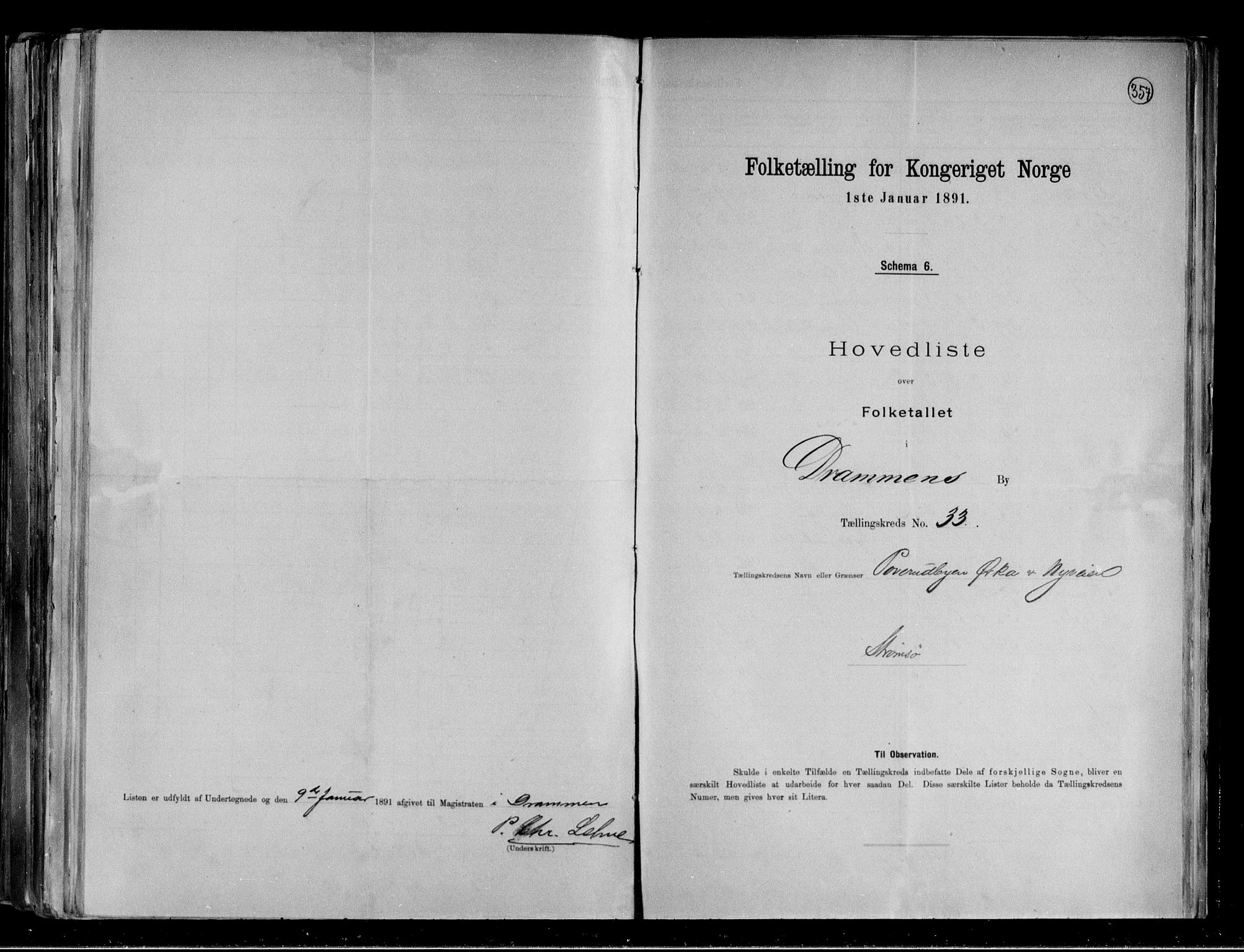 RA, 1891 census for 0602 Drammen, 1891, p. 72