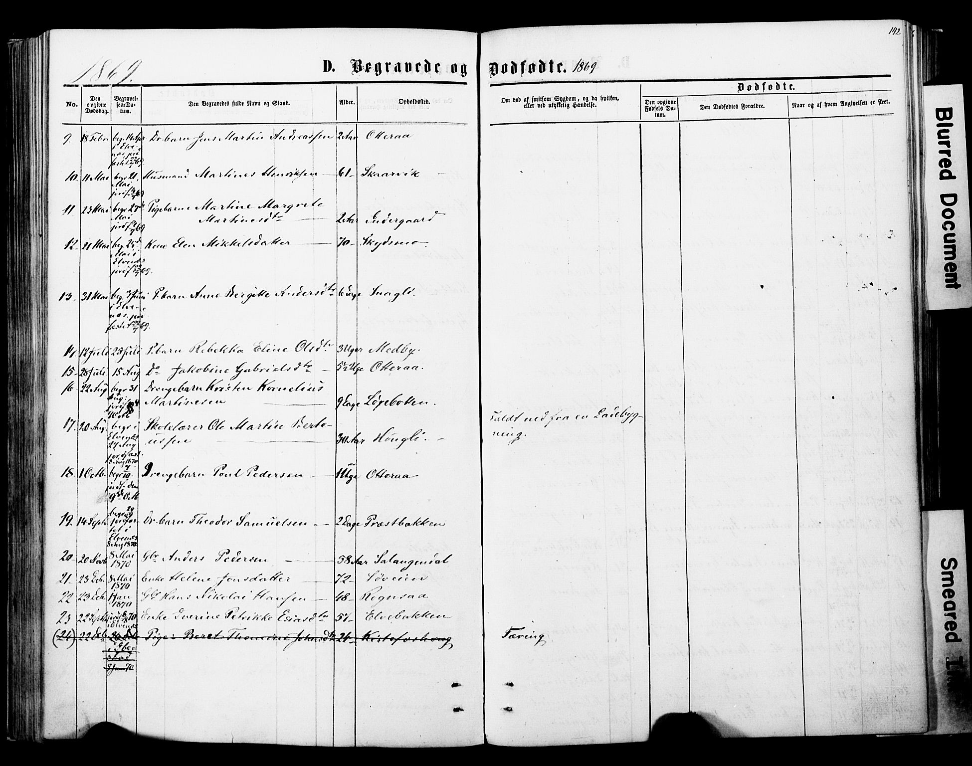 Ibestad sokneprestembete, AV/SATØ-S-0077/H/Ha/Haa/L0013kirke: Parish register (official) no. 13, 1865-1879, p. 142