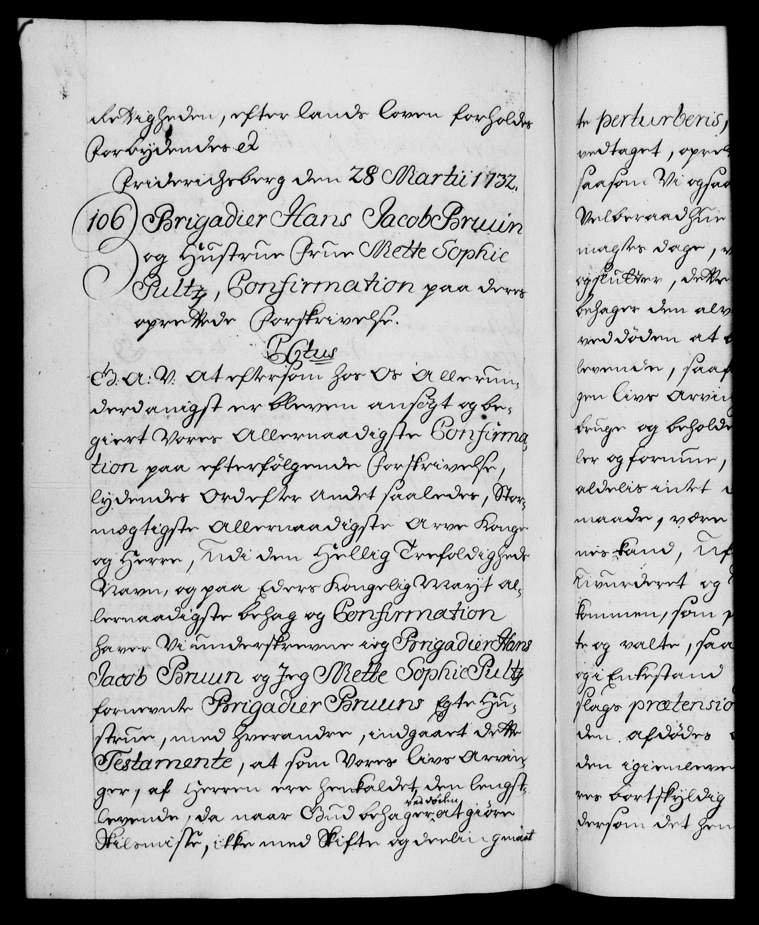 Danske Kanselli 1572-1799, RA/EA-3023/F/Fc/Fca/Fcaa/L0027: Norske registre, 1730-1732, p. 474b