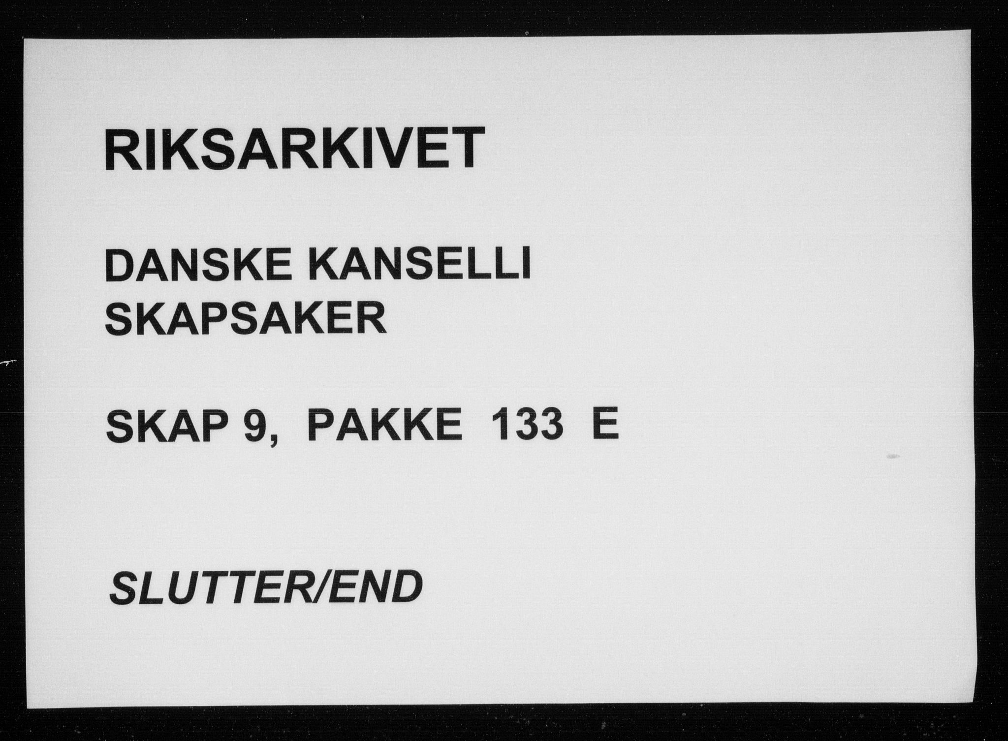 Danske Kanselli, Skapsaker, AV/RA-EA-4061/F/L0026: Skap 9, pakke 133, litra A-E, 1615-1632, p. 181