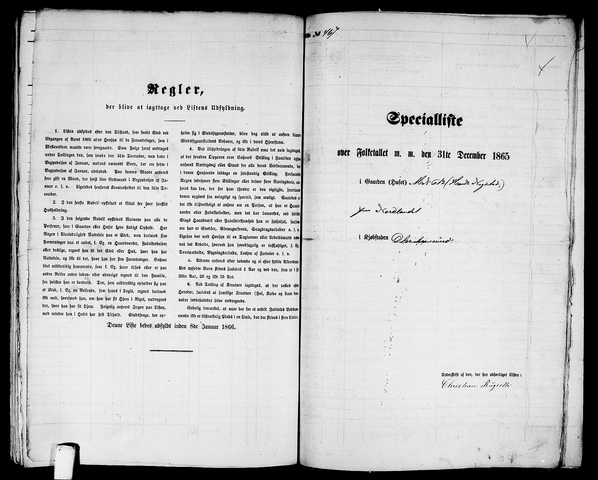 RA, 1865 census for Kristiansund/Kristiansund, 1865, p. 950