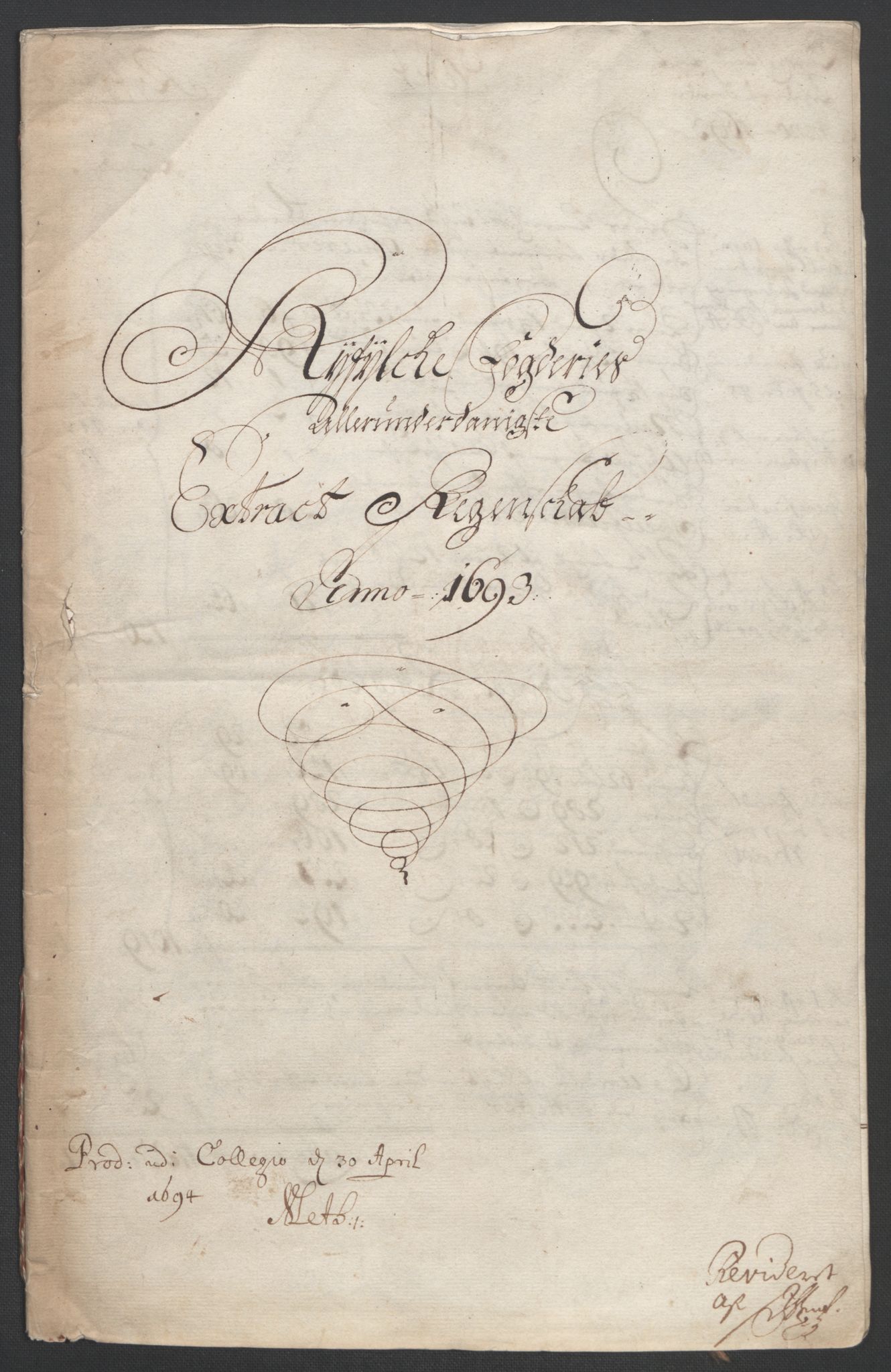 Rentekammeret inntil 1814, Reviderte regnskaper, Fogderegnskap, RA/EA-4092/R47/L2856: Fogderegnskap Ryfylke, 1689-1693, p. 596