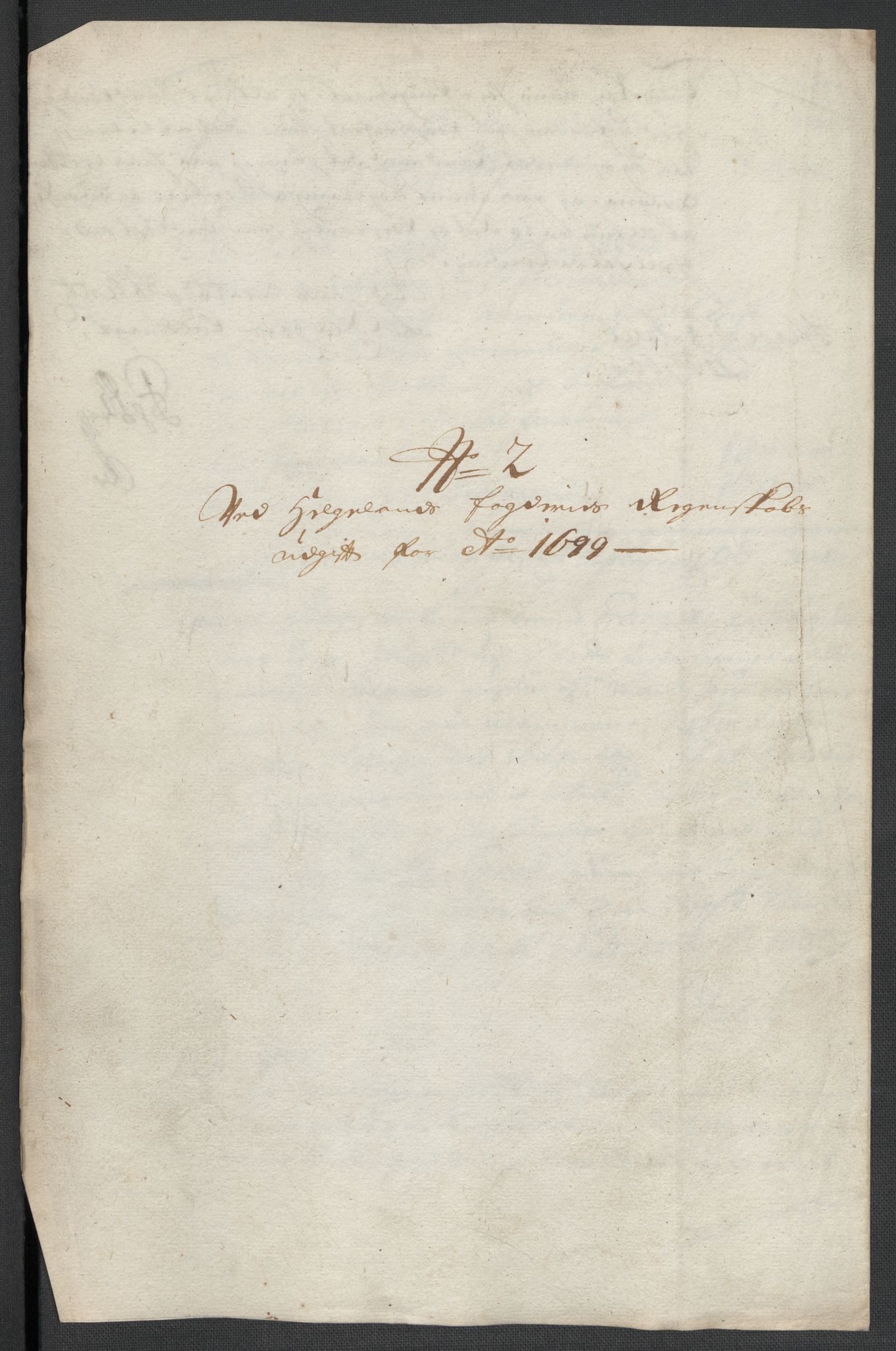 Rentekammeret inntil 1814, Reviderte regnskaper, Fogderegnskap, AV/RA-EA-4092/R65/L4507: Fogderegnskap Helgeland, 1699-1701, p. 121