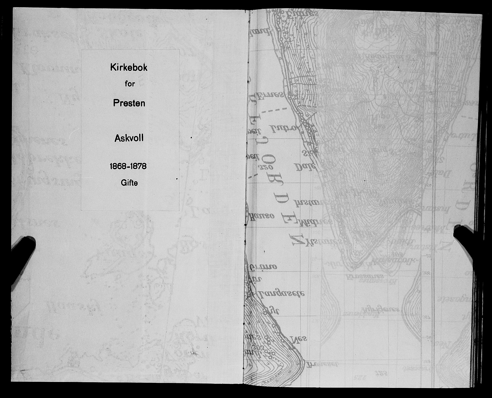 Askvoll sokneprestembete, AV/SAB-A-79501/H/Haa/Haaa/L0014: Parish register (official) no. A 14, 1868-1878