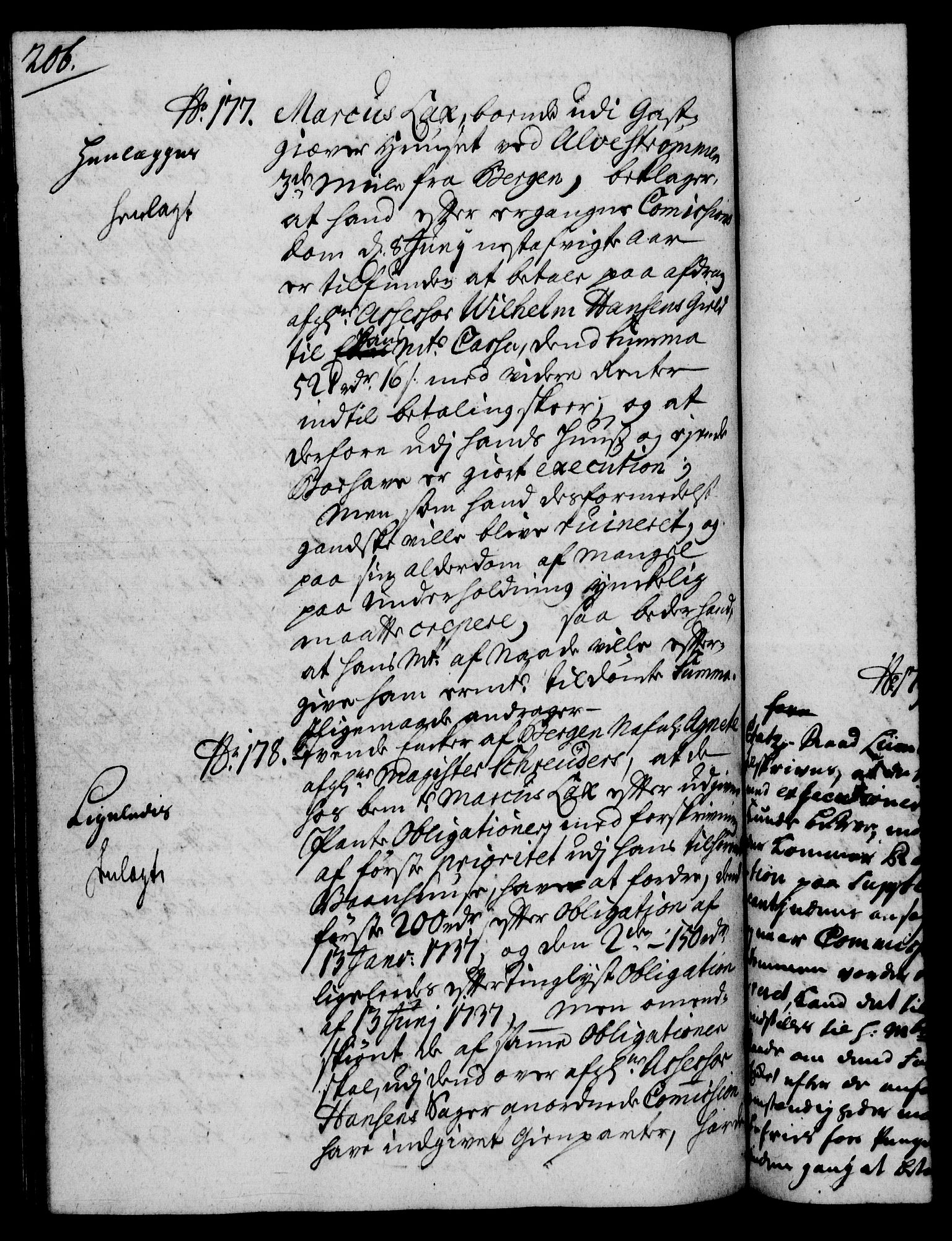 Rentekammeret, Kammerkanselliet, RA/EA-3111/G/Gh/Gha/L0023: Norsk ekstraktmemorialprotokoll (merket RK 53.68), 1741-1742, p. 206
