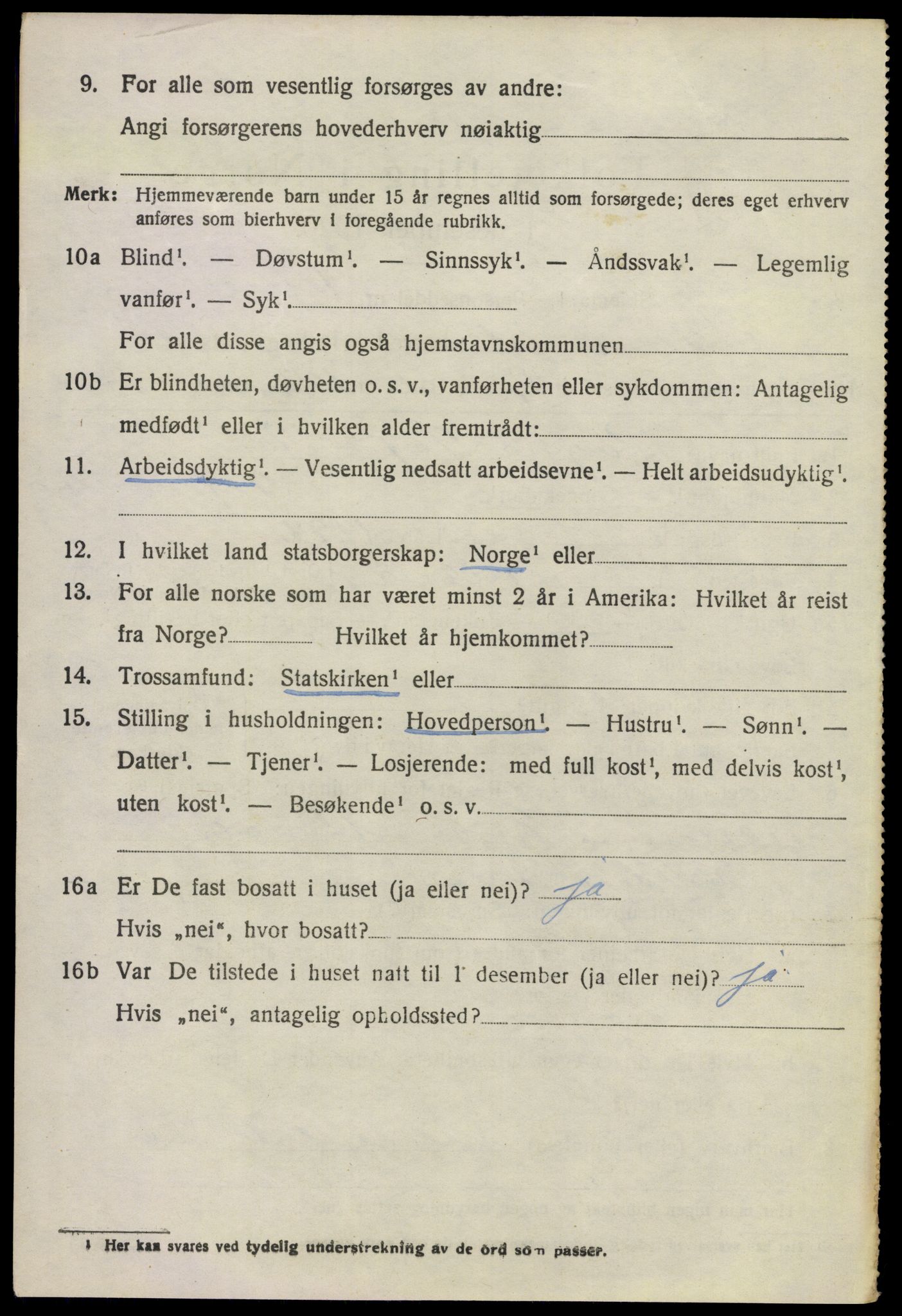 SAO, 1920 census for Nannestad, 1920, p. 1764