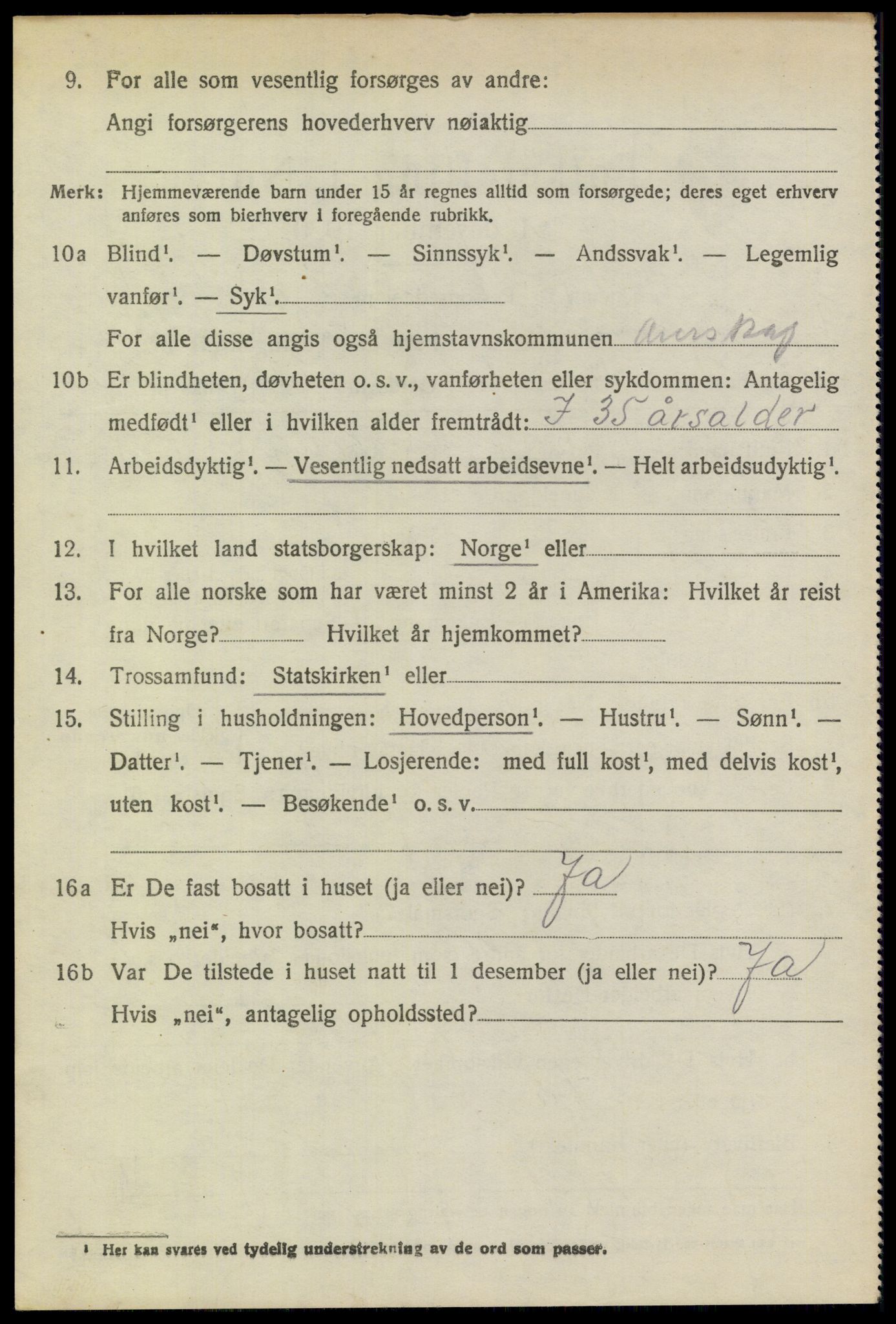 SAO, 1920 census for Aurskog, 1920, p. 4723