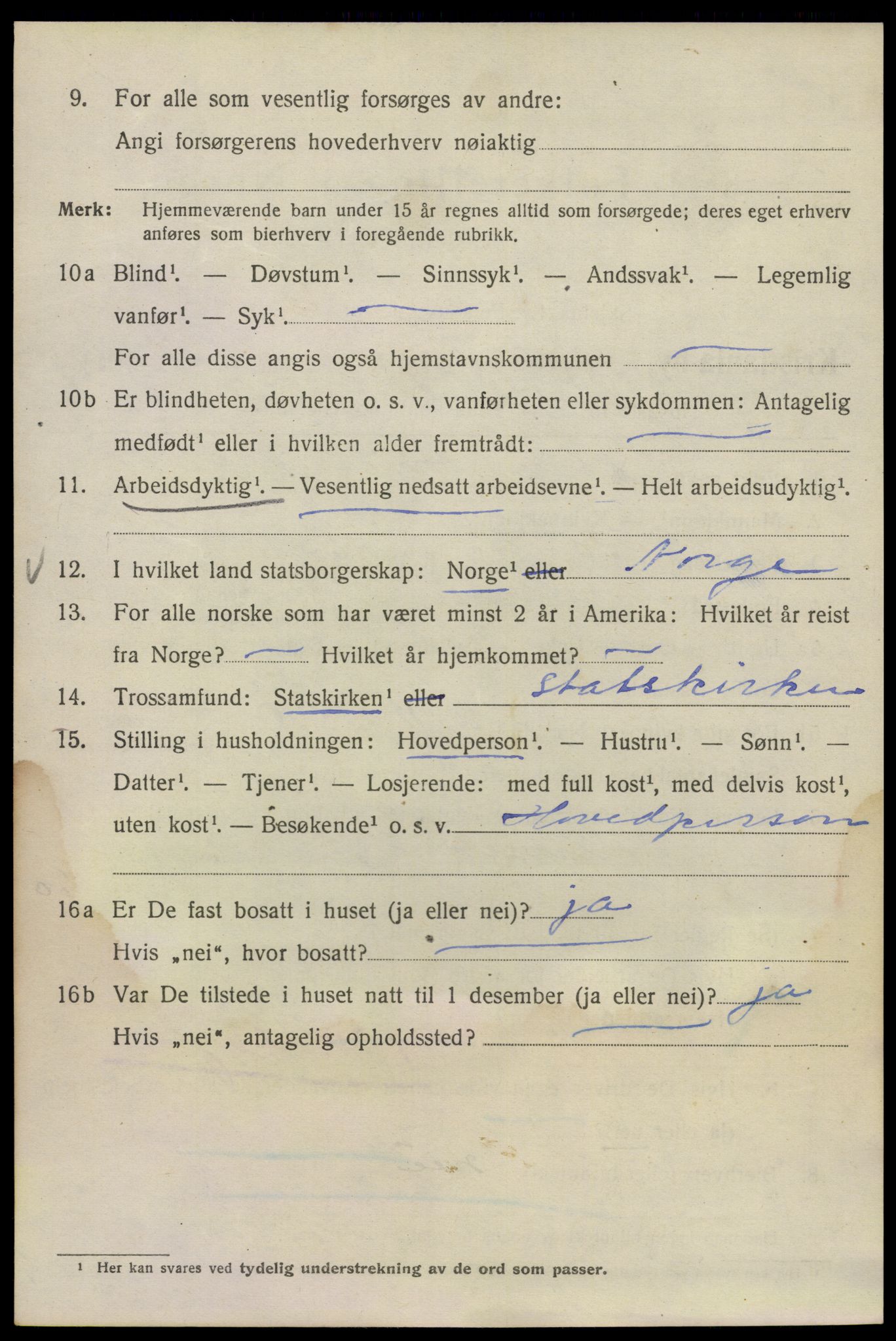 SAO, 1920 census for Kristiania, 1920, p. 208576