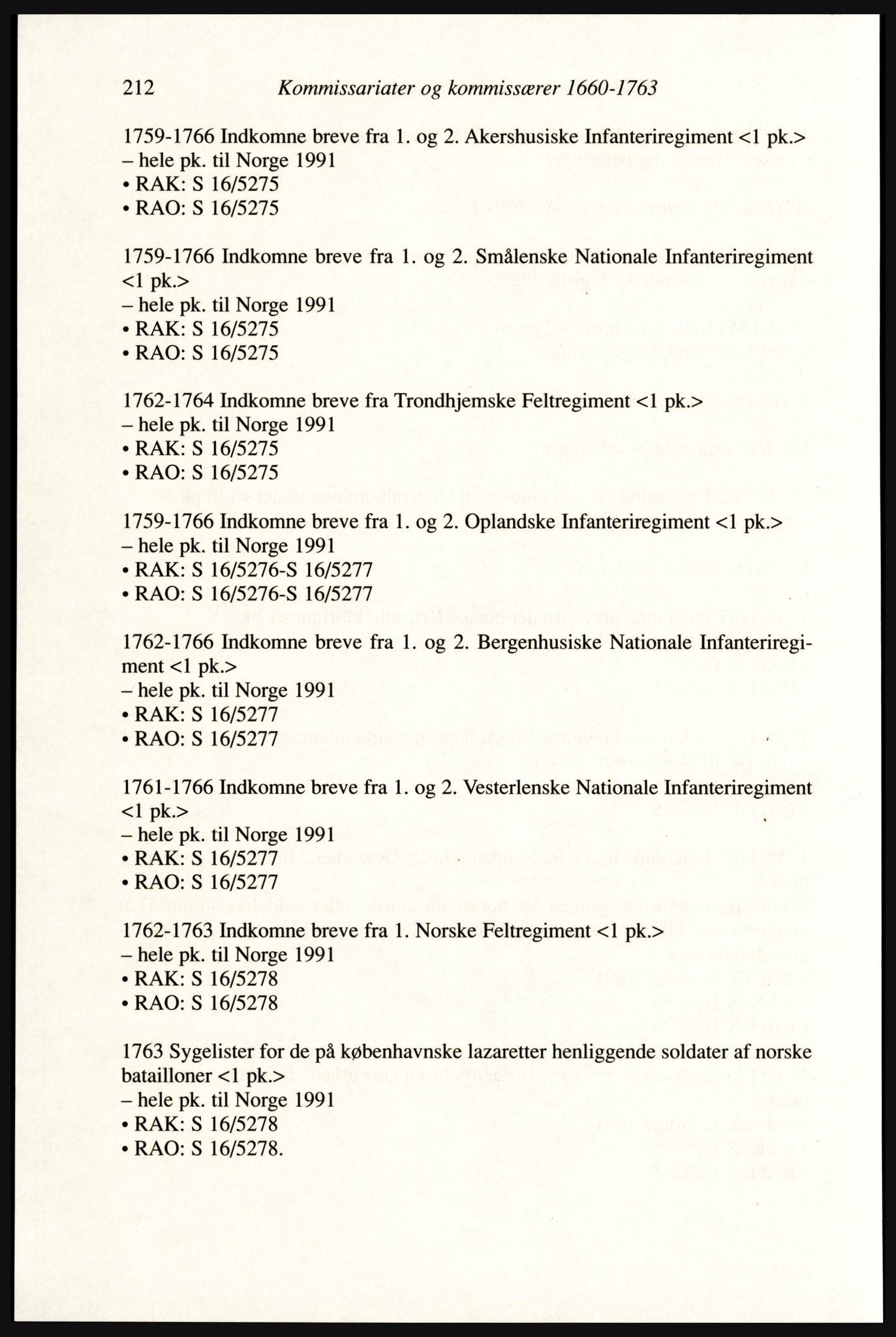 Publikasjoner utgitt av Arkivverket, PUBL/PUBL-001/A/0002: Erik Gøbel: NOREG, Tværregistratur over norgesrelevant materiale i Rigsarkivet i København (2000), 2000, p. 214