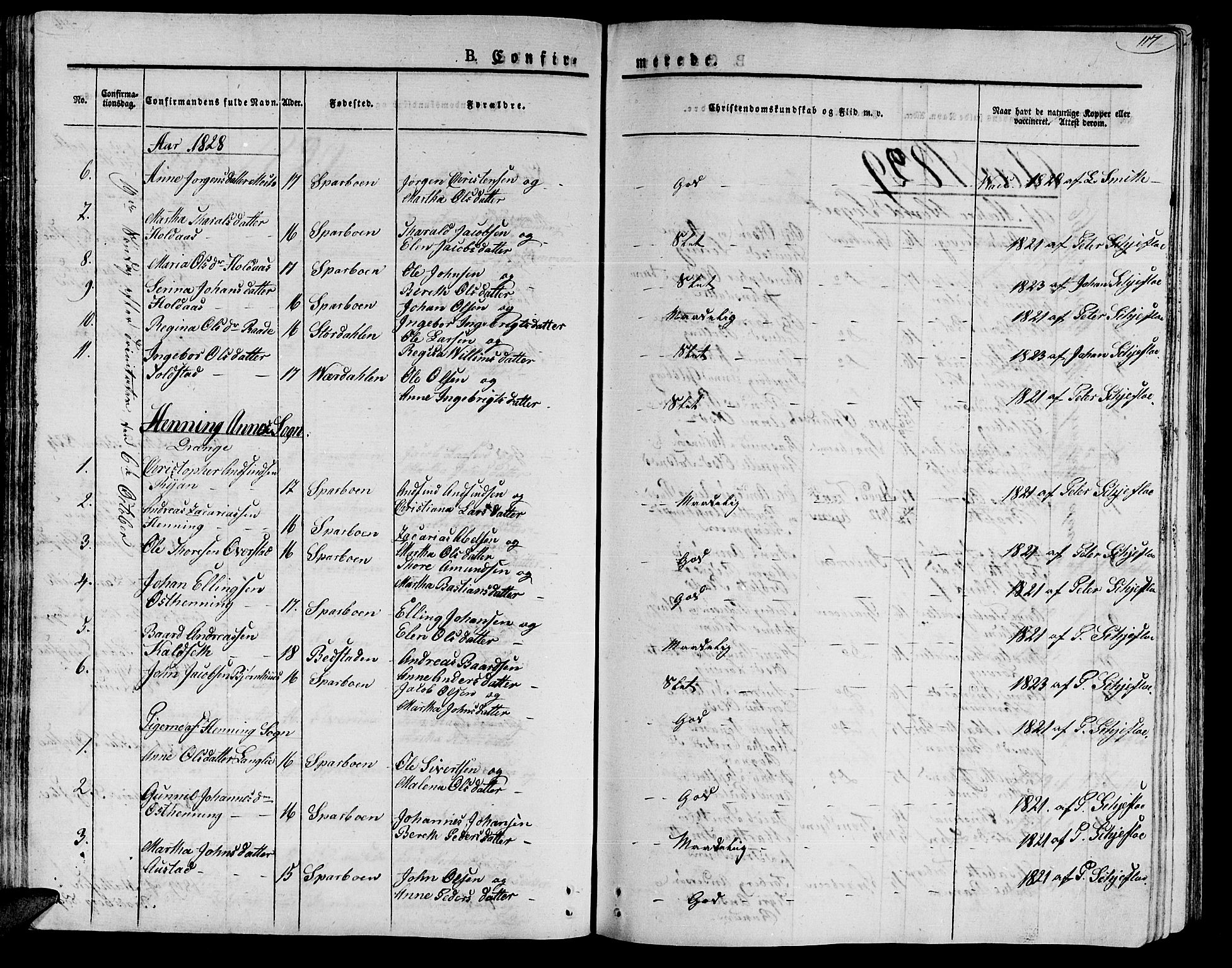 Ministerialprotokoller, klokkerbøker og fødselsregistre - Nord-Trøndelag, SAT/A-1458/735/L0336: Parish register (official) no. 735A05 /1, 1825-1835, p. 117