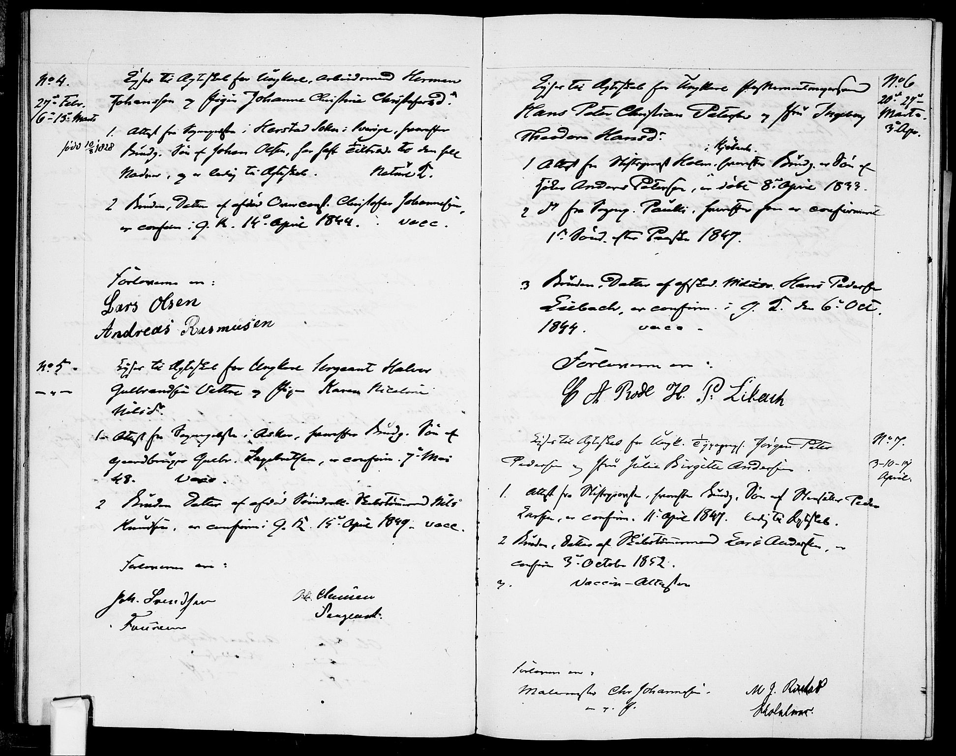 Garnisonsmenigheten Kirkebøker, SAO/A-10846/H/Ha/L0006: Banns register no. I 6, 1856-1872
