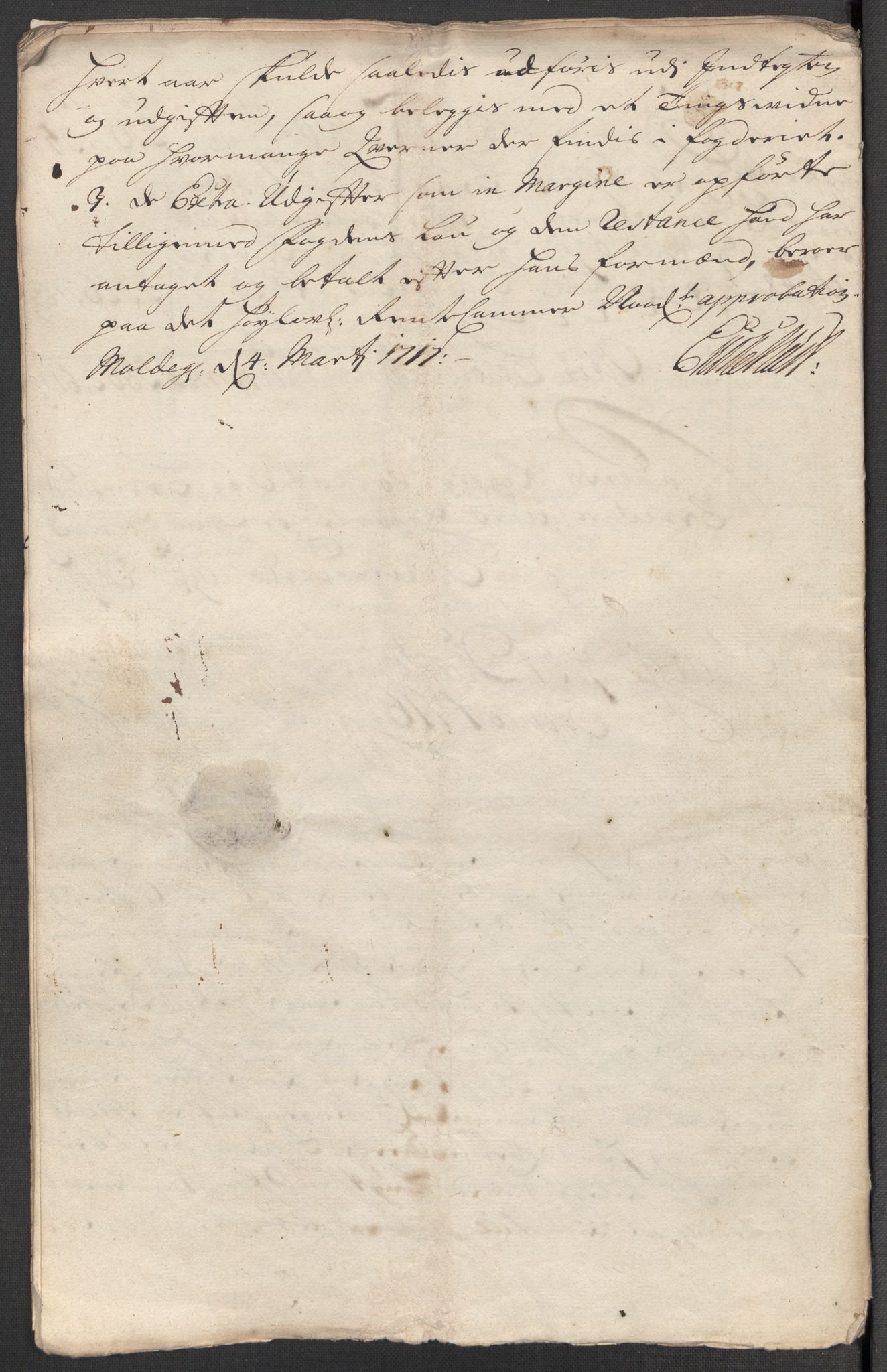 Rentekammeret inntil 1814, Reviderte regnskaper, Fogderegnskap, AV/RA-EA-4092/R56/L3749: Fogderegnskap Nordmøre, 1716, p. 14