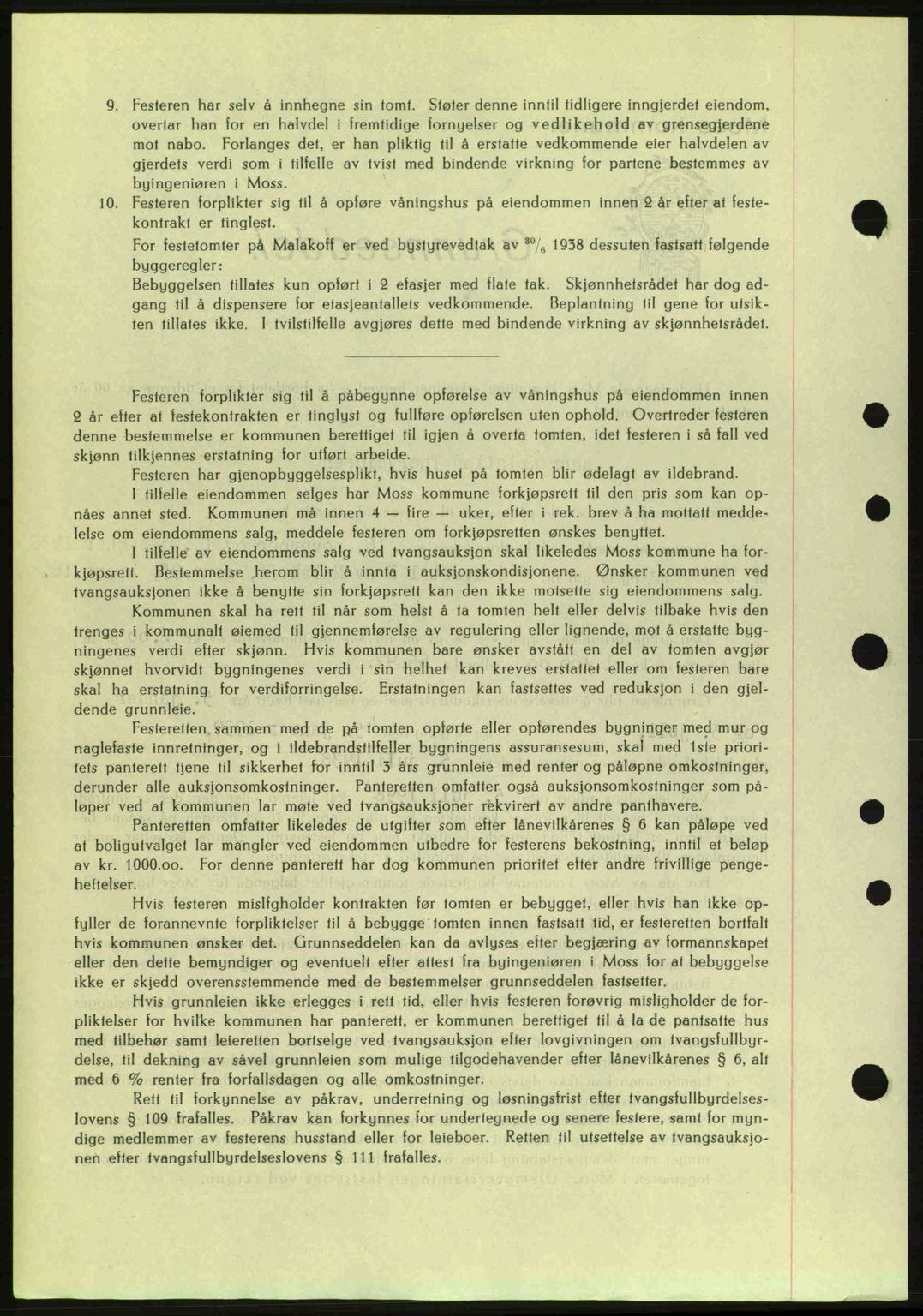 Moss sorenskriveri, SAO/A-10168: Mortgage book no. A5, 1938-1939, Diary no: : 86/1939