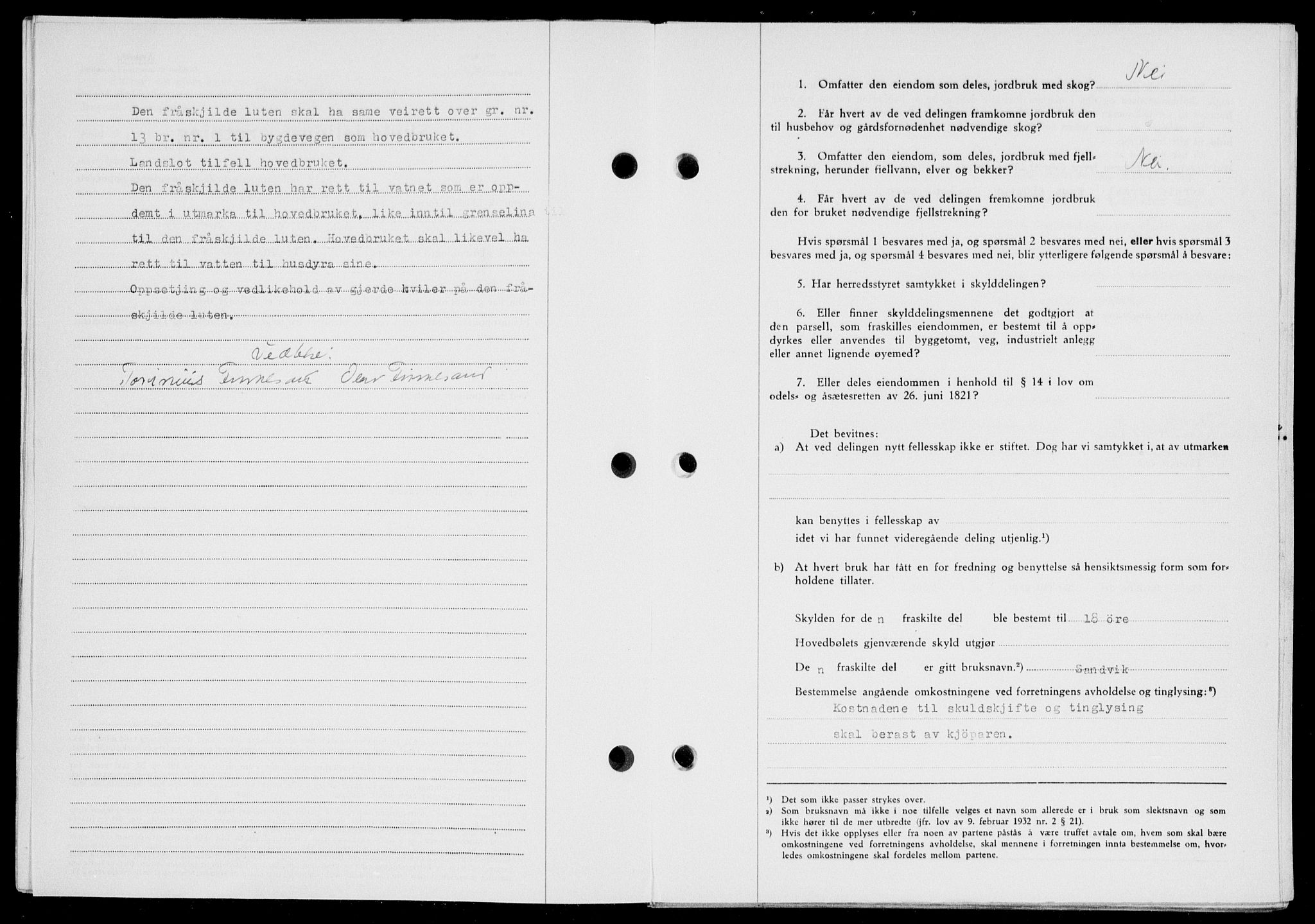 Ryfylke tingrett, SAST/A-100055/001/II/IIB/L0114: Mortgage book no. 93, 1951-1951, Diary no: : 1198/1951