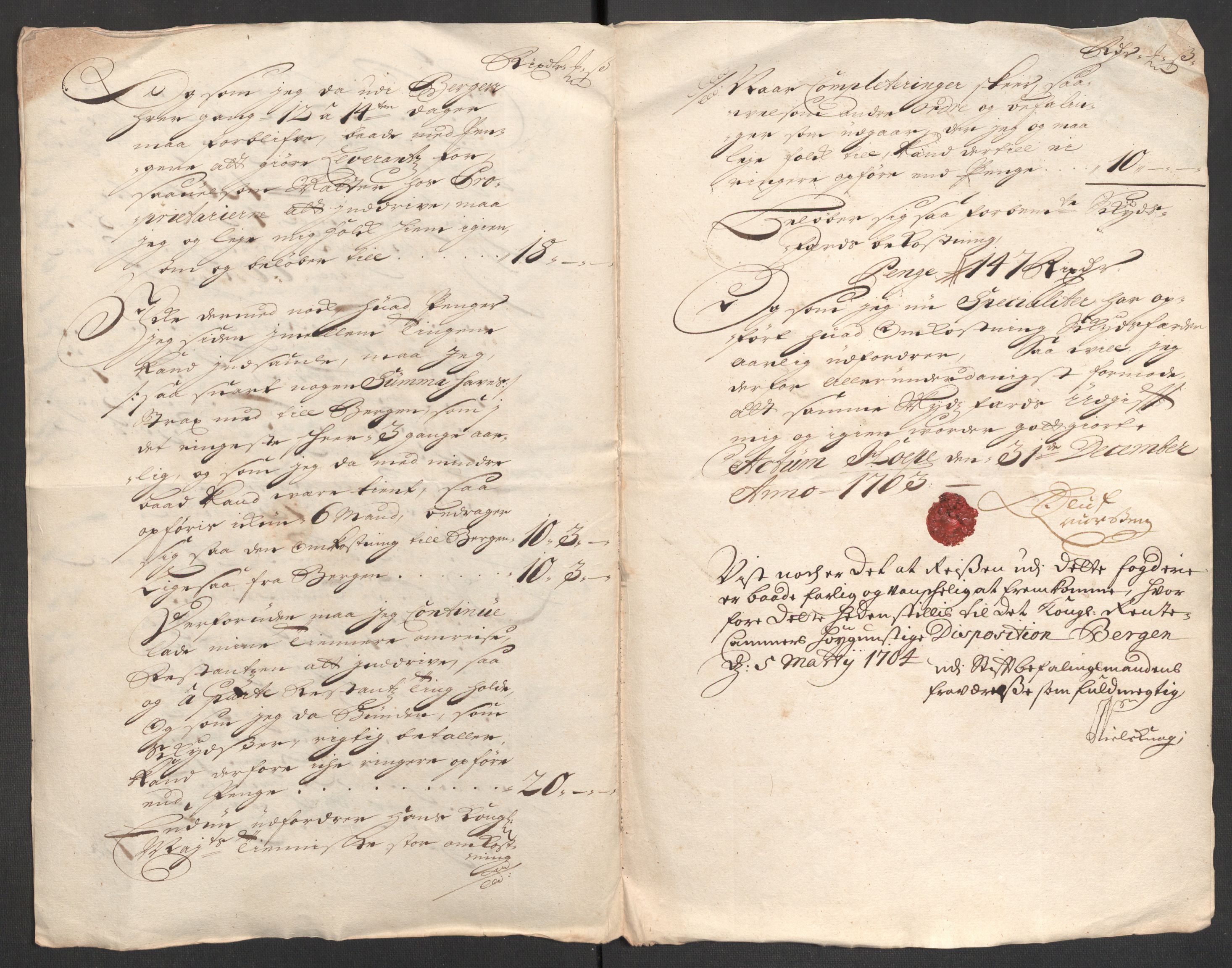 Rentekammeret inntil 1814, Reviderte regnskaper, Fogderegnskap, AV/RA-EA-4092/R48/L2981: Fogderegnskap Sunnhordland og Hardanger, 1703, p. 255