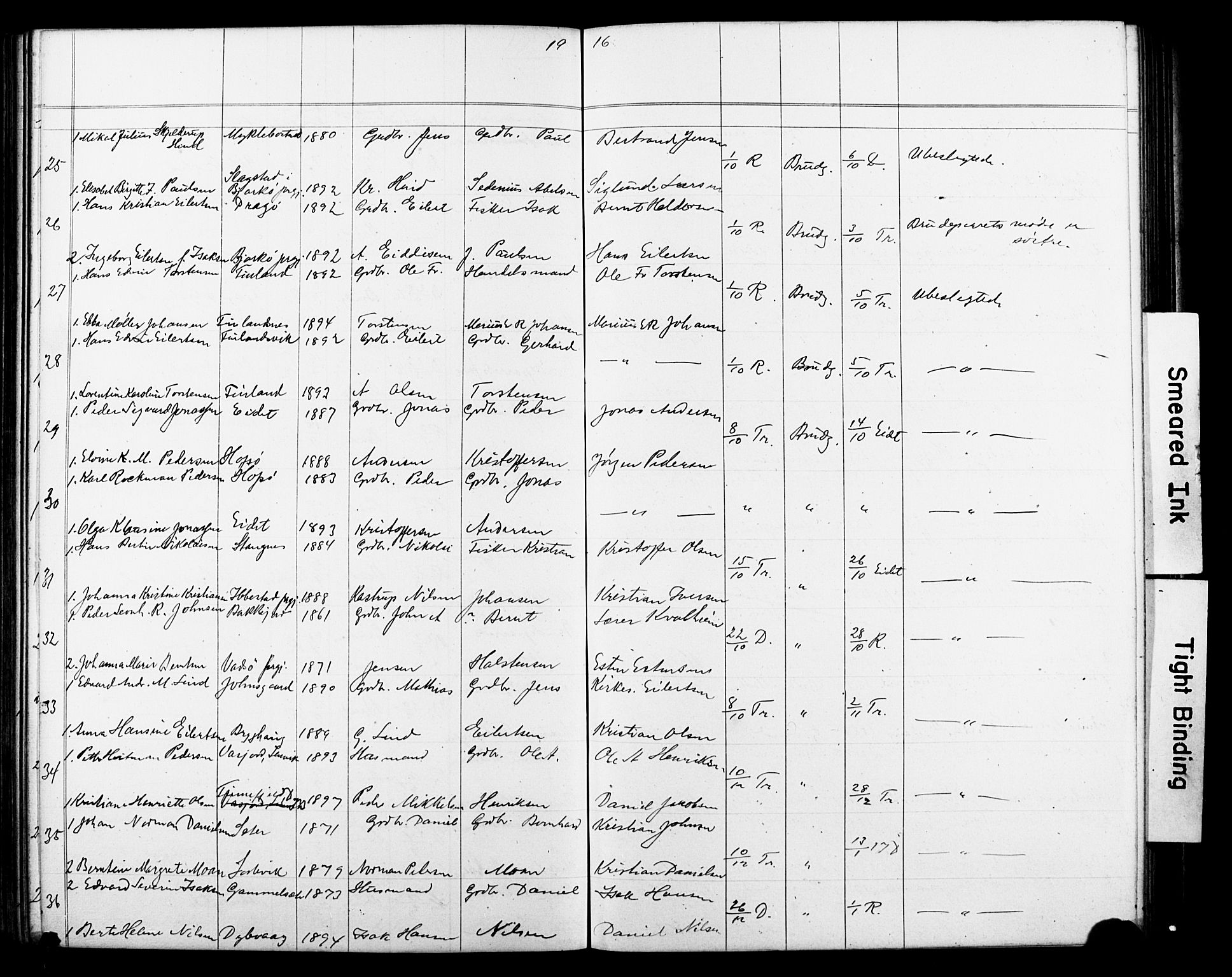 Tranøy sokneprestkontor, AV/SATØ-S-1313/J/Jc/L0052: Banns register no. 52, 1876-1918