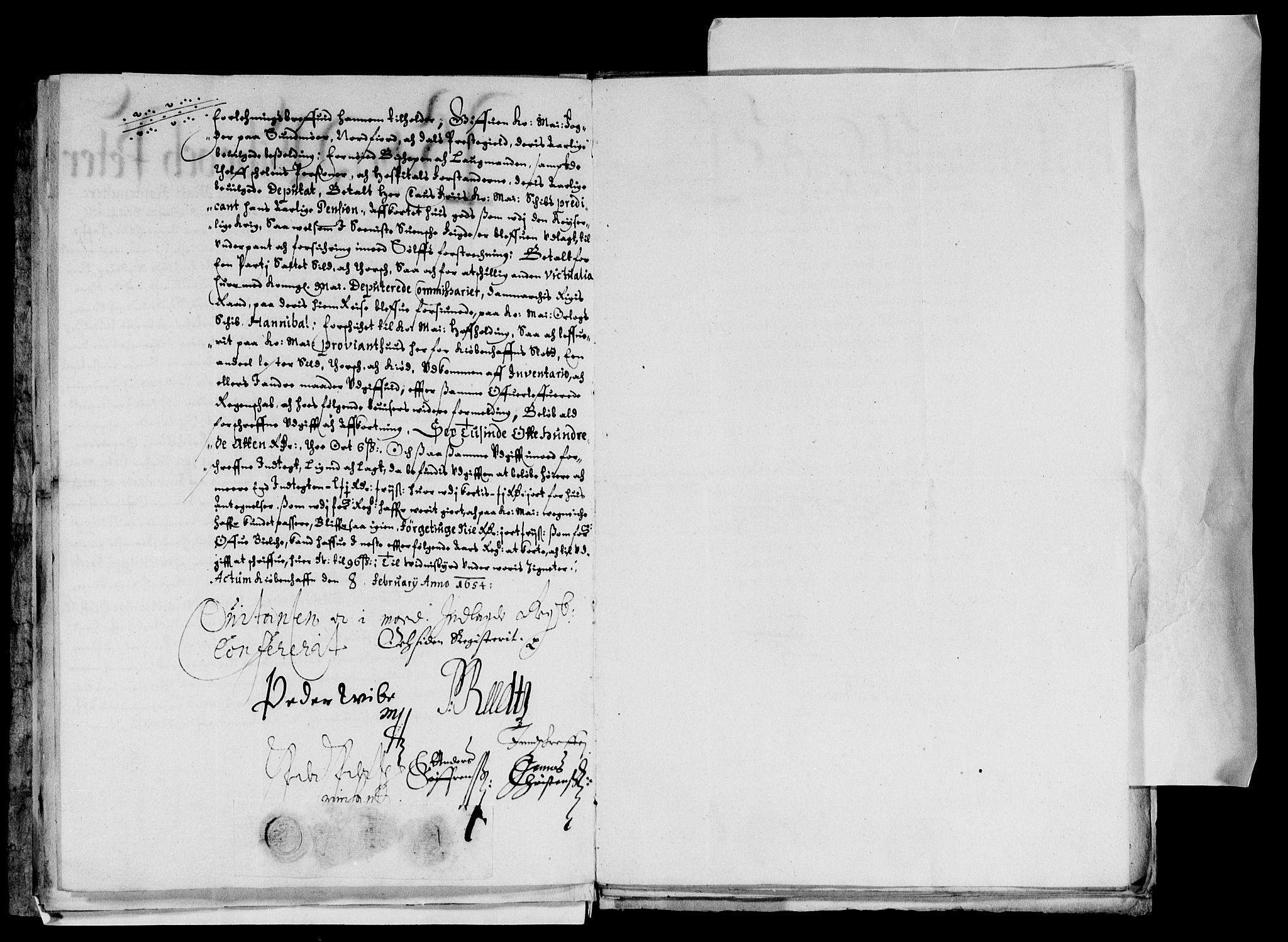 Rentekammeret inntil 1814, Reviderte regnskaper, Lensregnskaper, AV/RA-EA-5023/R/Rb/Rbt/L0124: Bergenhus len, 1652-1654