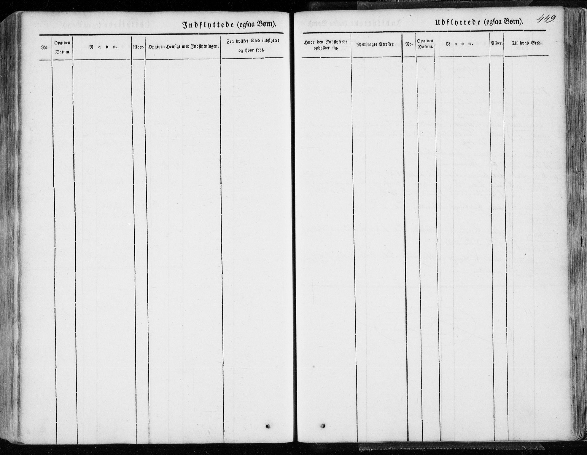 Hamre sokneprestembete, SAB/A-75501/H/Ha/Haa/Haaa/L0013: Parish register (official) no. A 13, 1846-1857, p. 449