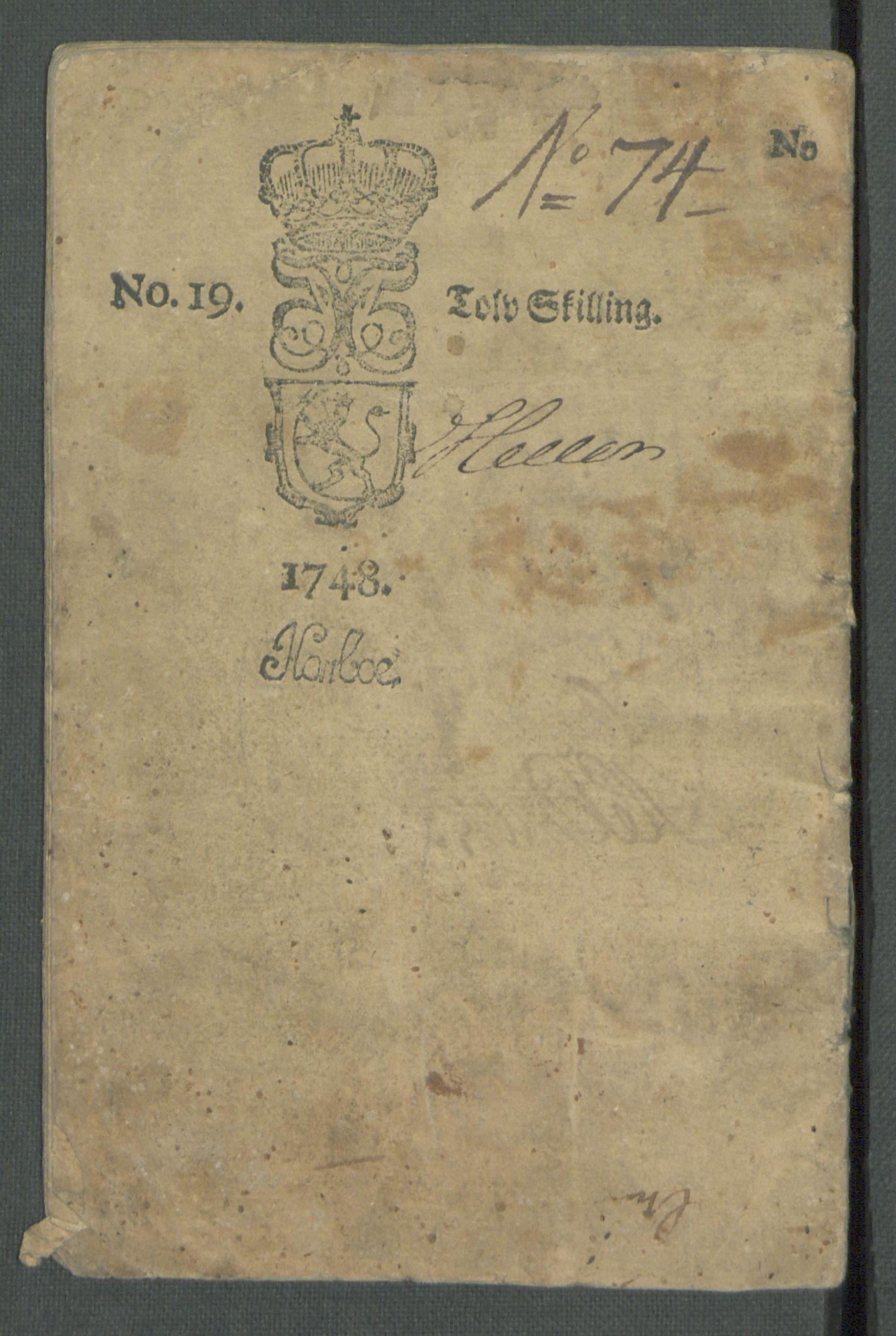 Rentekammeret inntil 1814, Realistisk ordnet avdeling, RA/EA-4070/Od/L0001/0002: Oppløp / [Æ2]: Dokumenter om Lofthusurolighetene i Nedenes, 1786-1789, p. 681