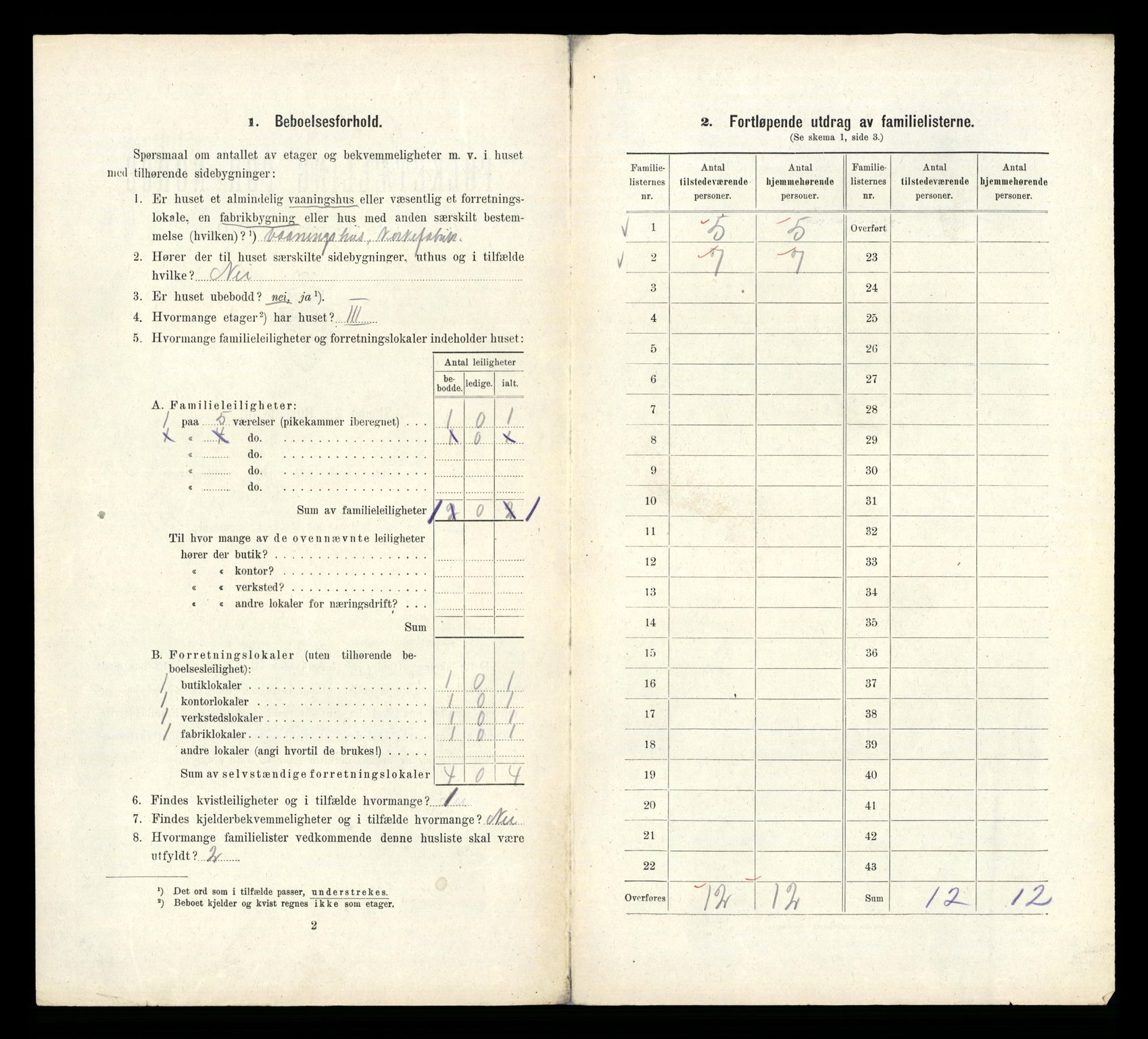 RA, 1910 census for Bergen, 1910, p. 10948