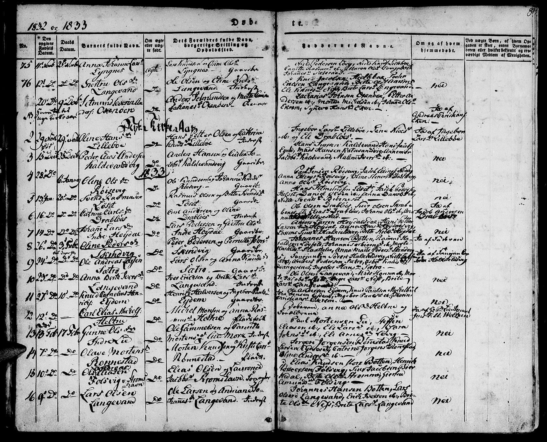 Ministerialprotokoller, klokkerbøker og fødselsregistre - Møre og Romsdal, AV/SAT-A-1454/511/L0139: Parish register (official) no. 511A06, 1831-1850, p. 8