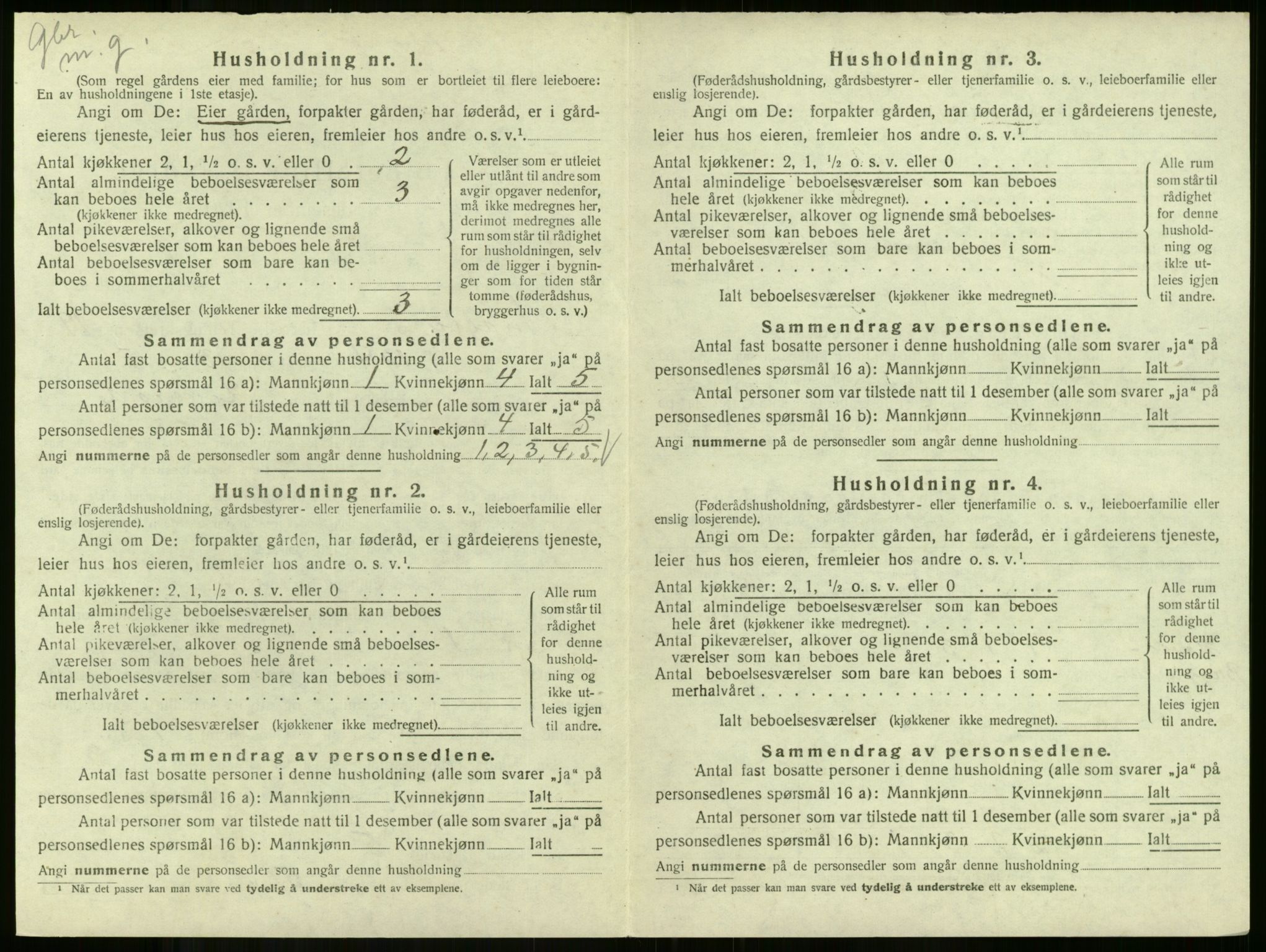 SAKO, 1920 census for Andebu, 1920, p. 1046