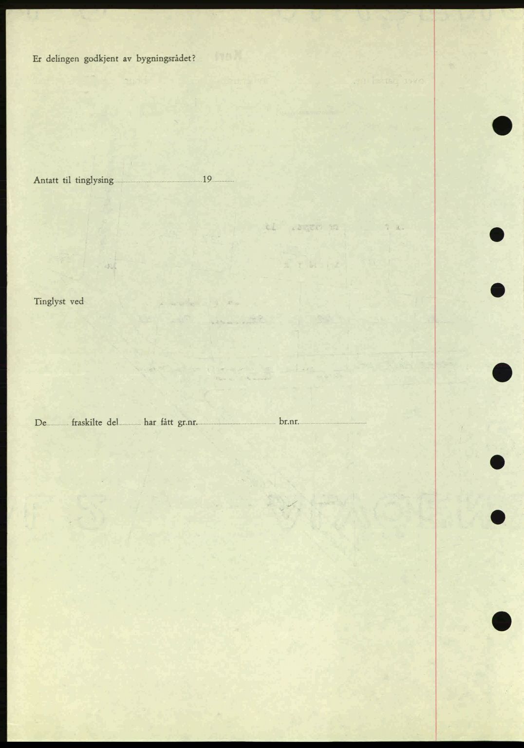 Nordre Sunnmøre sorenskriveri, AV/SAT-A-0006/1/2/2C/2Ca: Mortgage book no. A20a, 1945-1945, Diary no: : 792/1945