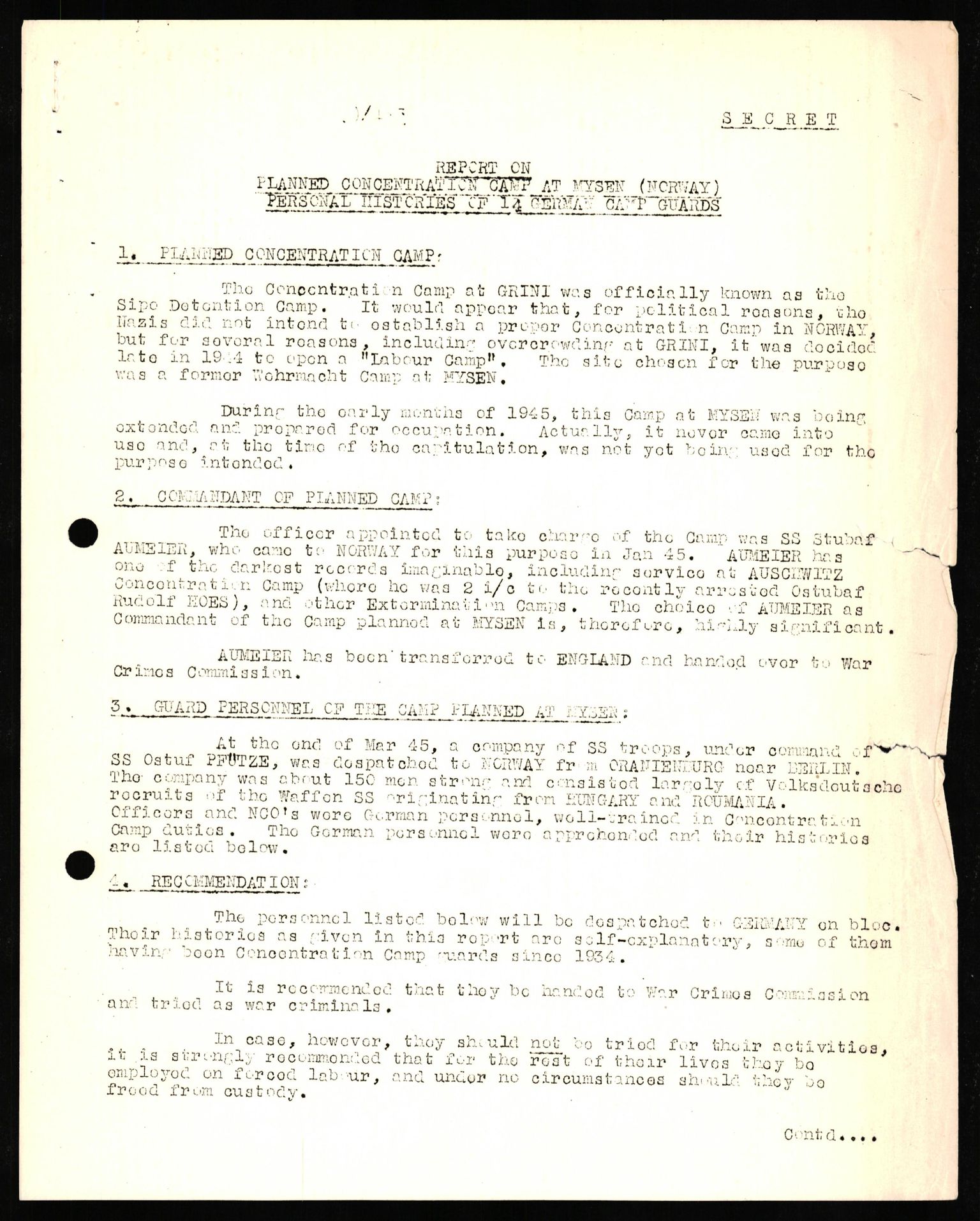 Forsvaret, Forsvarets overkommando II, AV/RA-RAFA-3915/D/Db/L0028: CI Questionaires. Tyske okkupasjonsstyrker i Norge. Tyskere., 1945-1946, p. 216