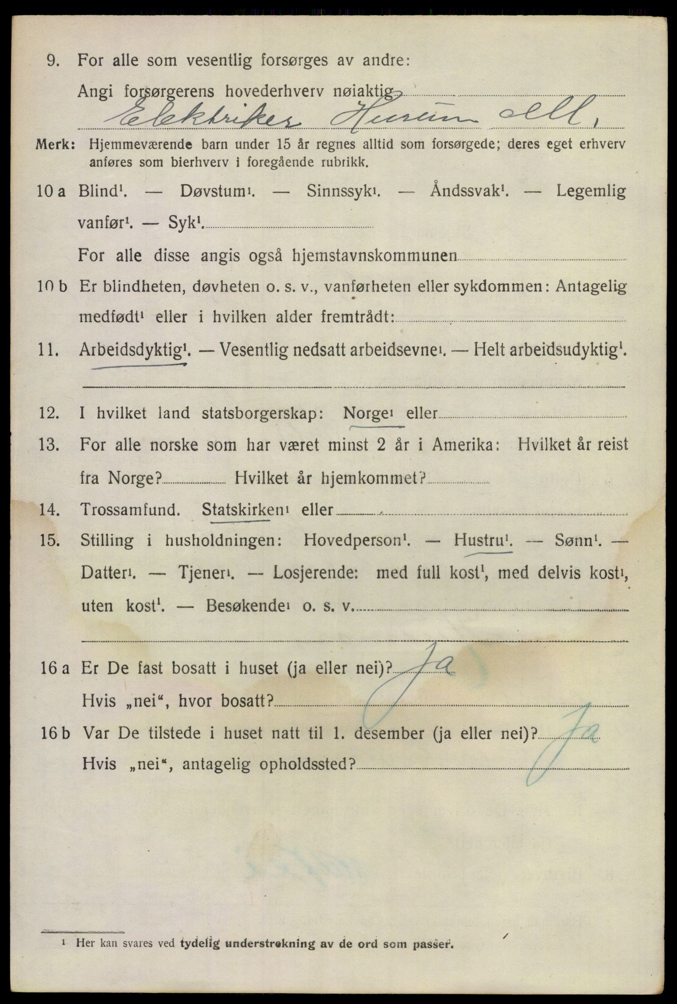 SAKO, 1920 census for Hurum, 1920, p. 10071