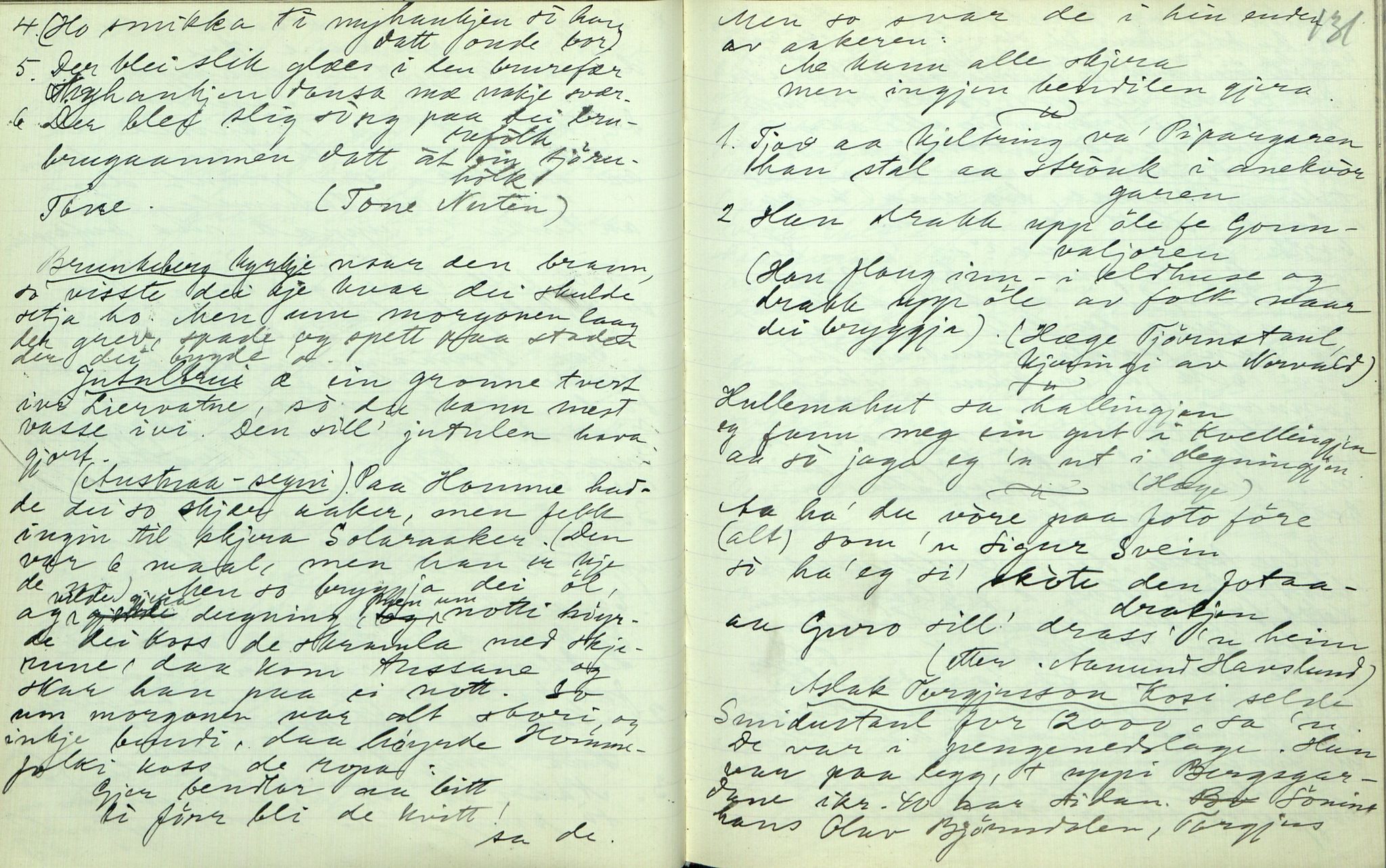 Rikard Berge, TEMU/TGM-A-1003/F/L0006/0045: 201-250 / 245 Kviteseid. Skrive av Marte Rudsodden, 1913, p. 130-131