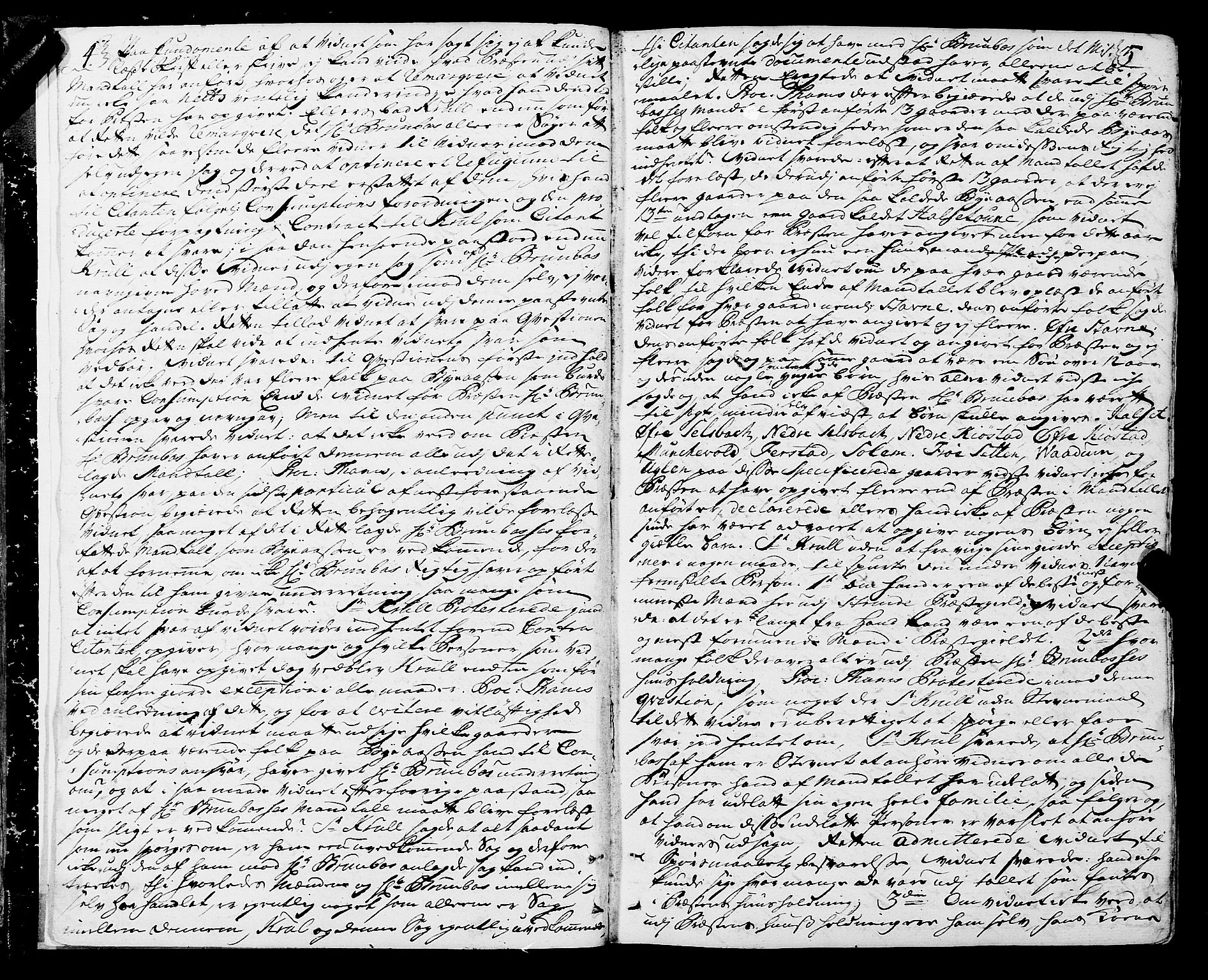 Strinda og Selbu sorenskriveri, SAT/A-0015/1/1A/L0011: Tingbok 10, 1747-1756, p. 4-5