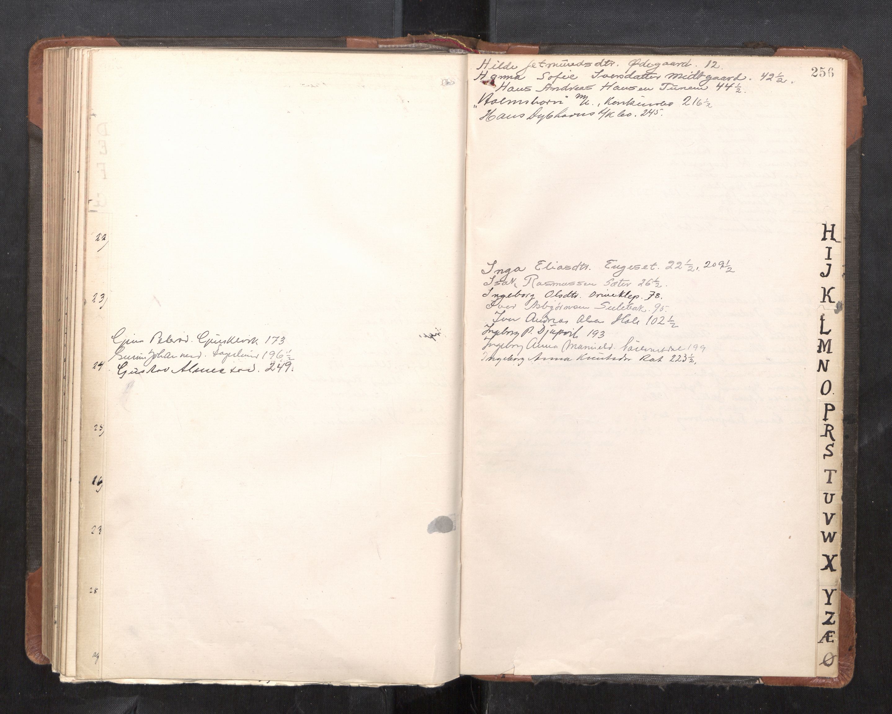 Søre Sunnmøre sorenskriveri, AV/SAT-A-4122/1/3/3A/L0024: Skifte- / Skifteutloddings- / Skifteslutningsprotokollar, 1920-1924, p. 255b-256a