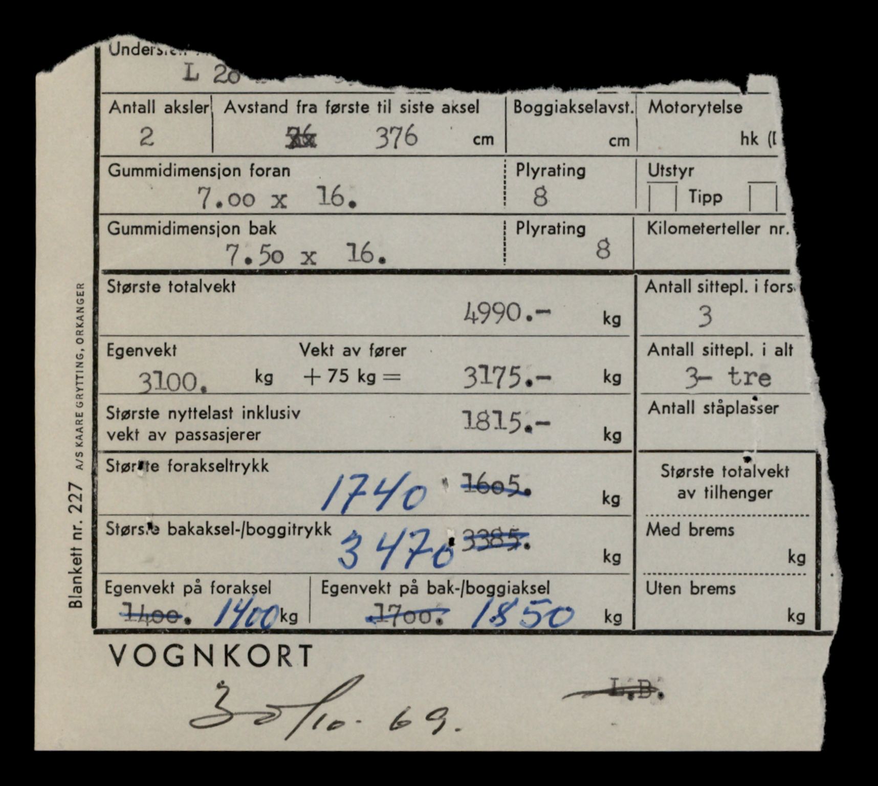 Møre og Romsdal vegkontor - Ålesund trafikkstasjon, AV/SAT-A-4099/F/Fe/L0034: Registreringskort for kjøretøy T 12500 - T 12652, 1927-1998, p. 2106