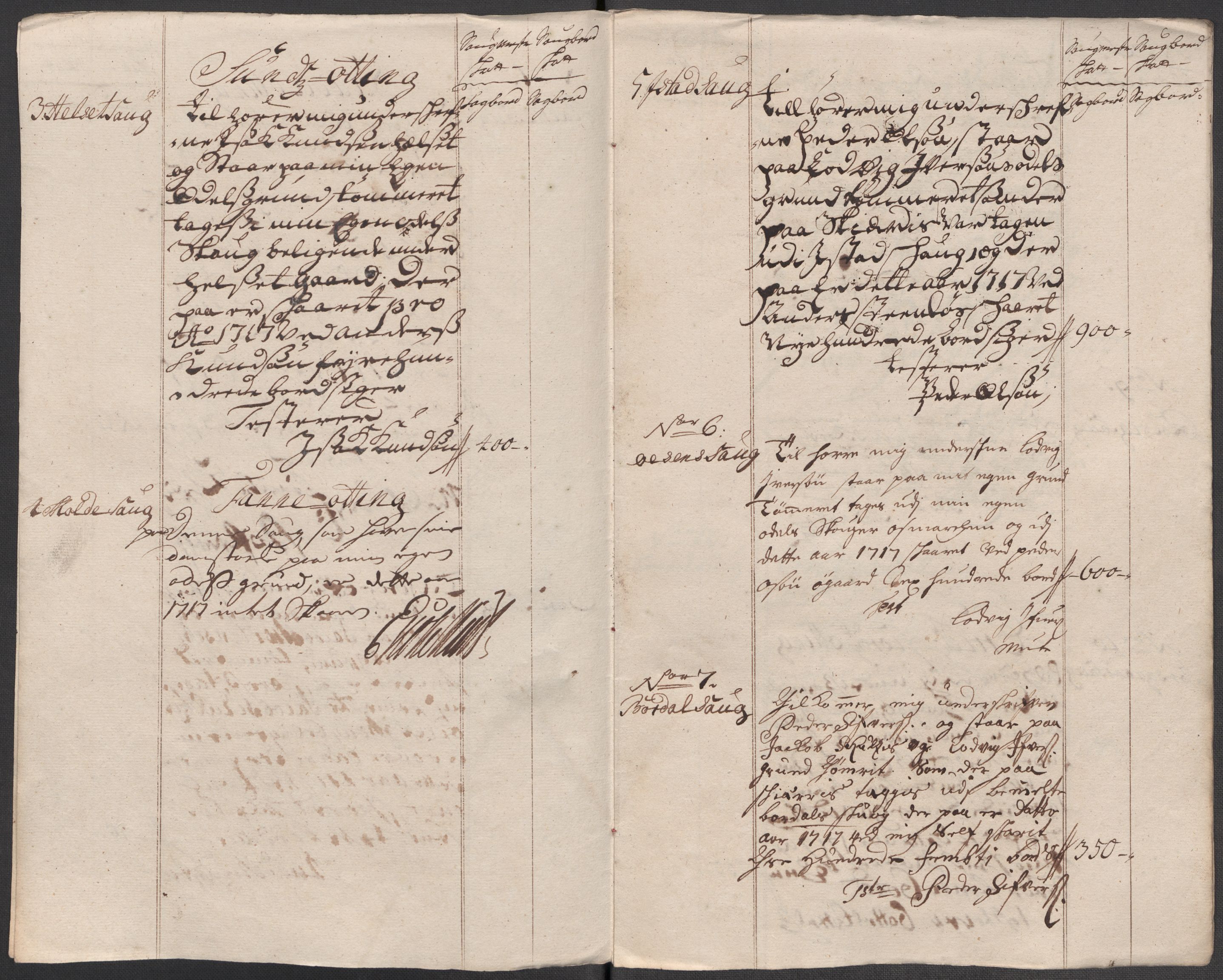 Rentekammeret inntil 1814, Reviderte regnskaper, Fogderegnskap, RA/EA-4092/R55/L3664: Fogderegnskap Romsdal, 1717, p. 95