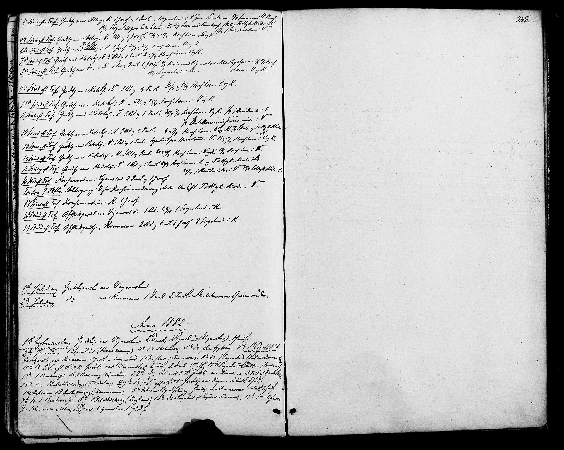 Nord-Audnedal sokneprestkontor, AV/SAK-1111-0032/F/Fa/Fab/L0002: Parish register (official) no. A 2, 1859-1882, p. 248