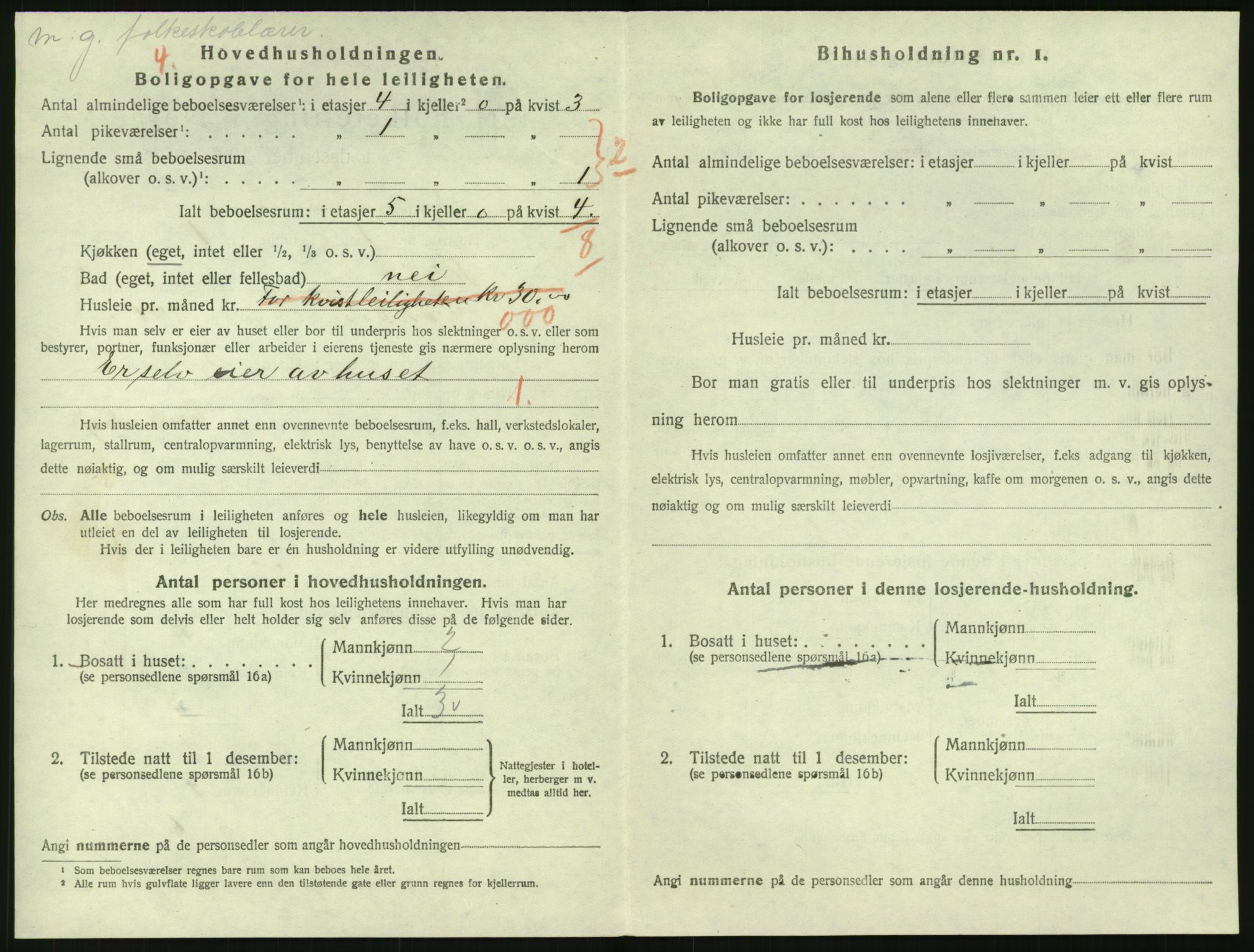 SAK, 1920 census for Risør, 1920, p. 2464