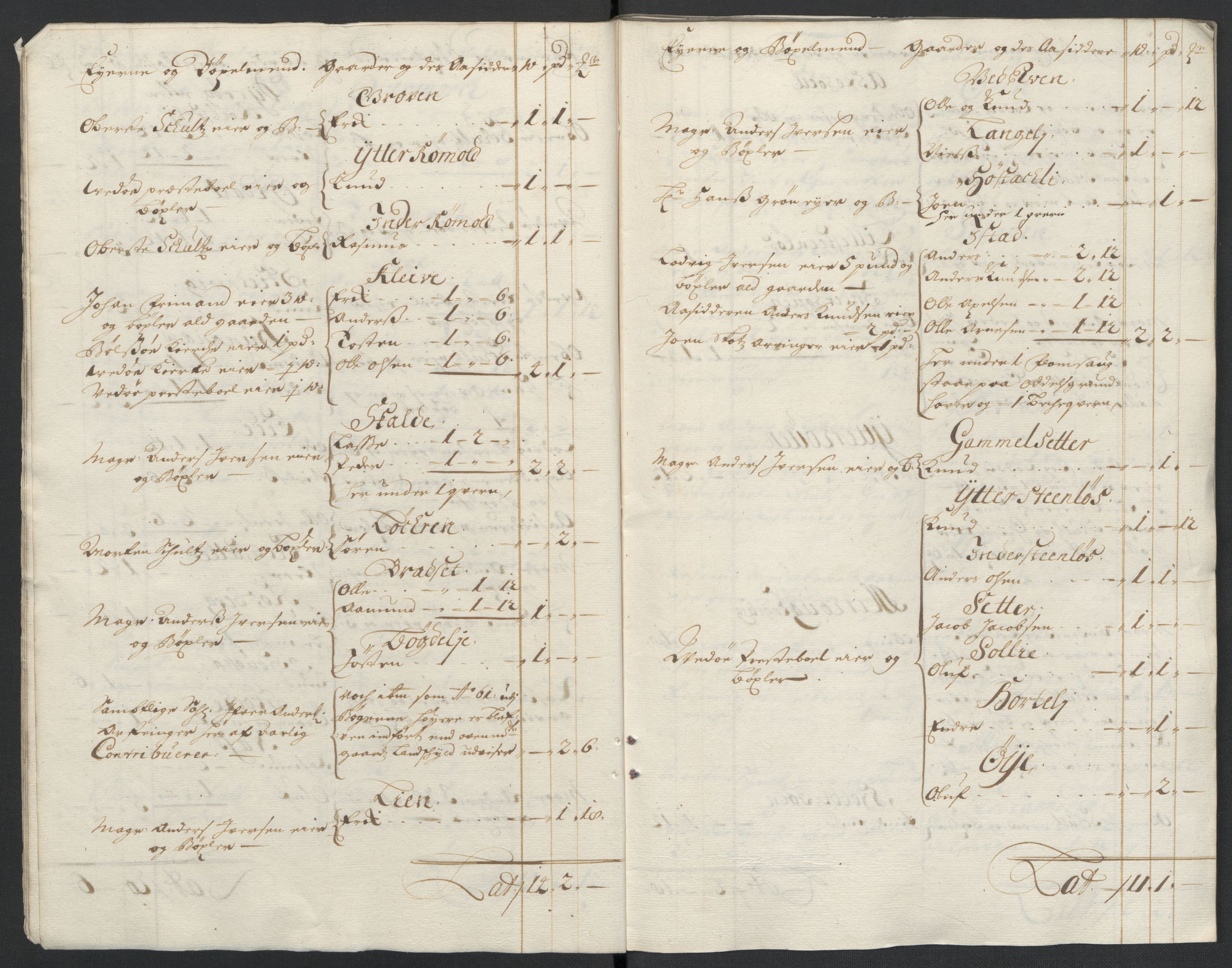 Rentekammeret inntil 1814, Reviderte regnskaper, Fogderegnskap, AV/RA-EA-4092/R55/L3654: Fogderegnskap Romsdal, 1699-1700, p. 15