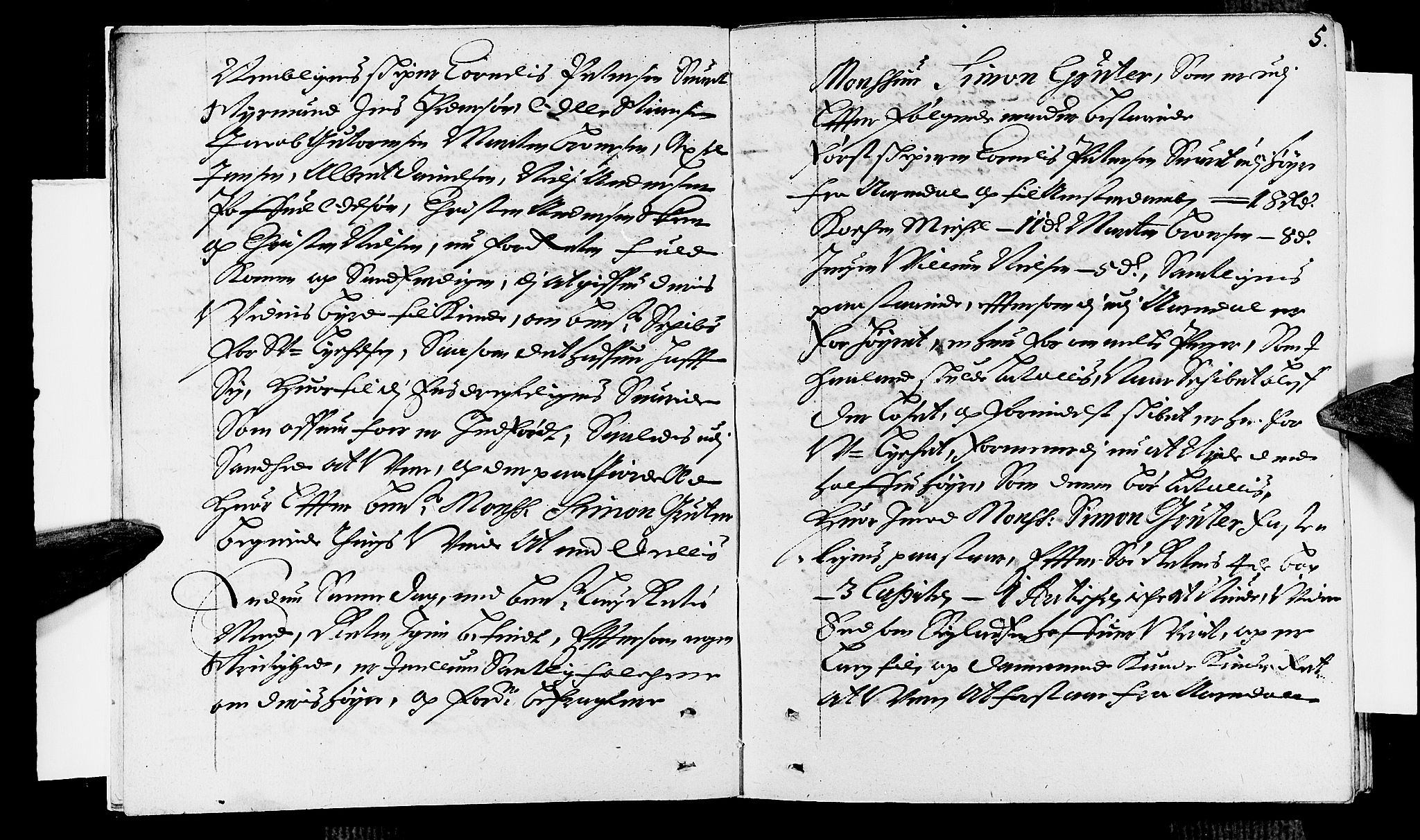 Jæren og Dalane sorenskriveri, AV/SAST-A-100306/3/30/30BA/L0055: TINGBOK, 1699, p. 4b-5a