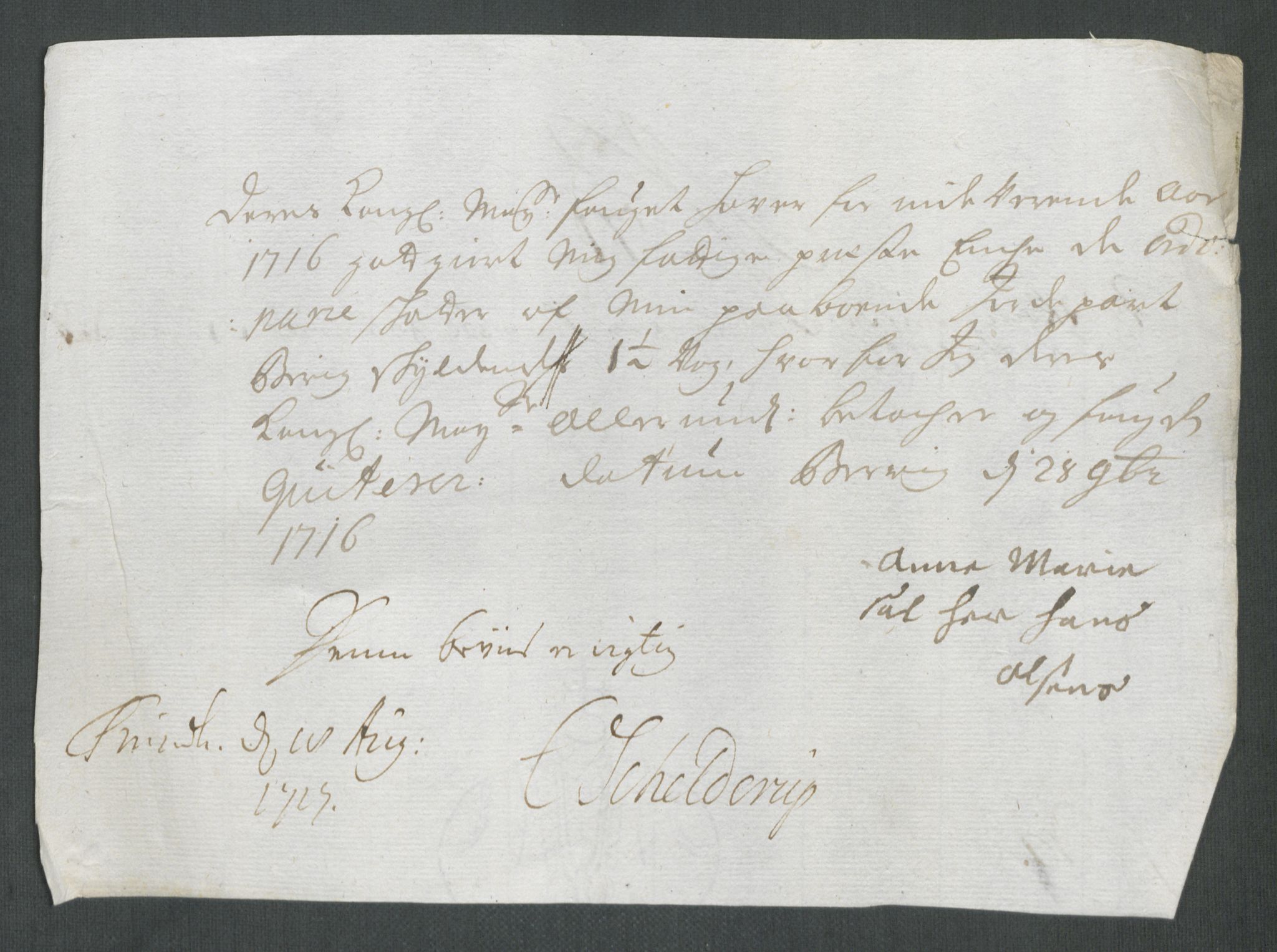 Rentekammeret inntil 1814, Reviderte regnskaper, Fogderegnskap, AV/RA-EA-4092/R68/L4762: Fogderegnskap Senja og Troms, 1716, p. 346